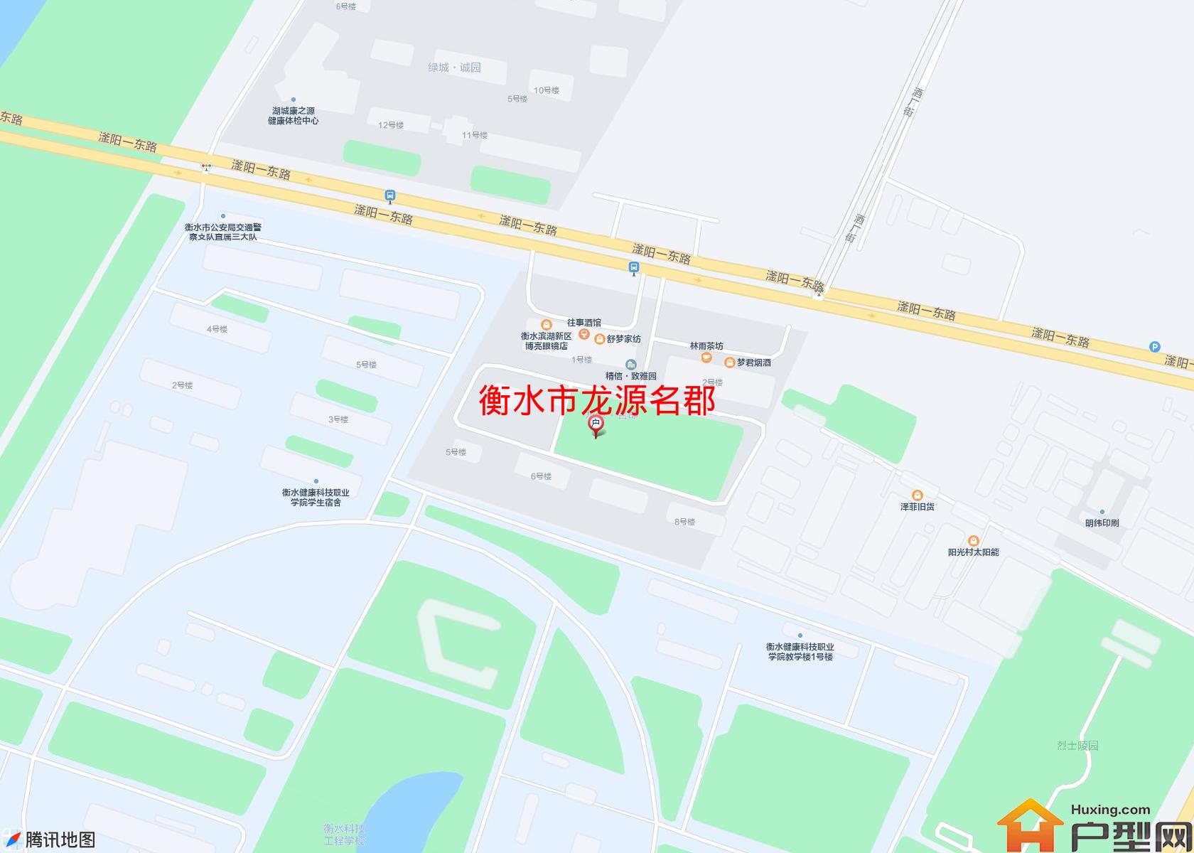 龙源名郡小区 - 户型网
