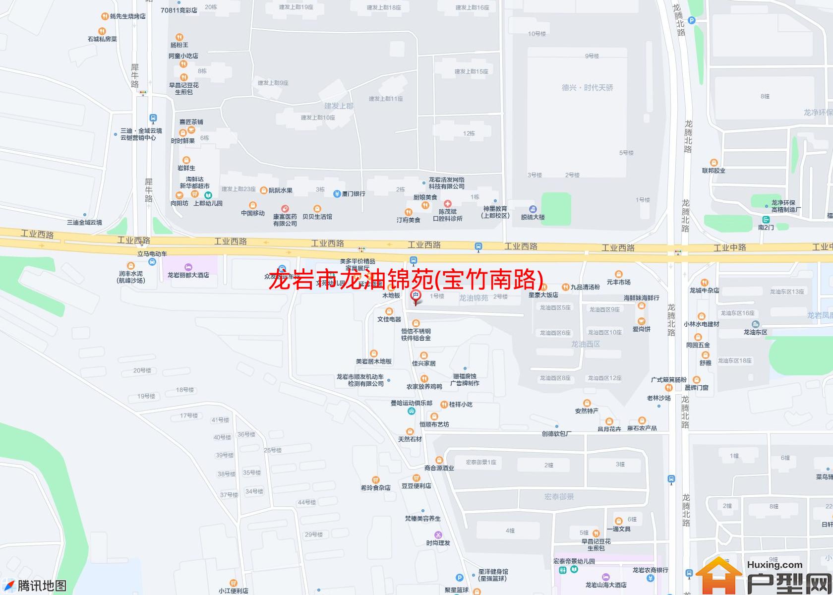 龙油锦苑(宝竹南路)小区 - 户型网