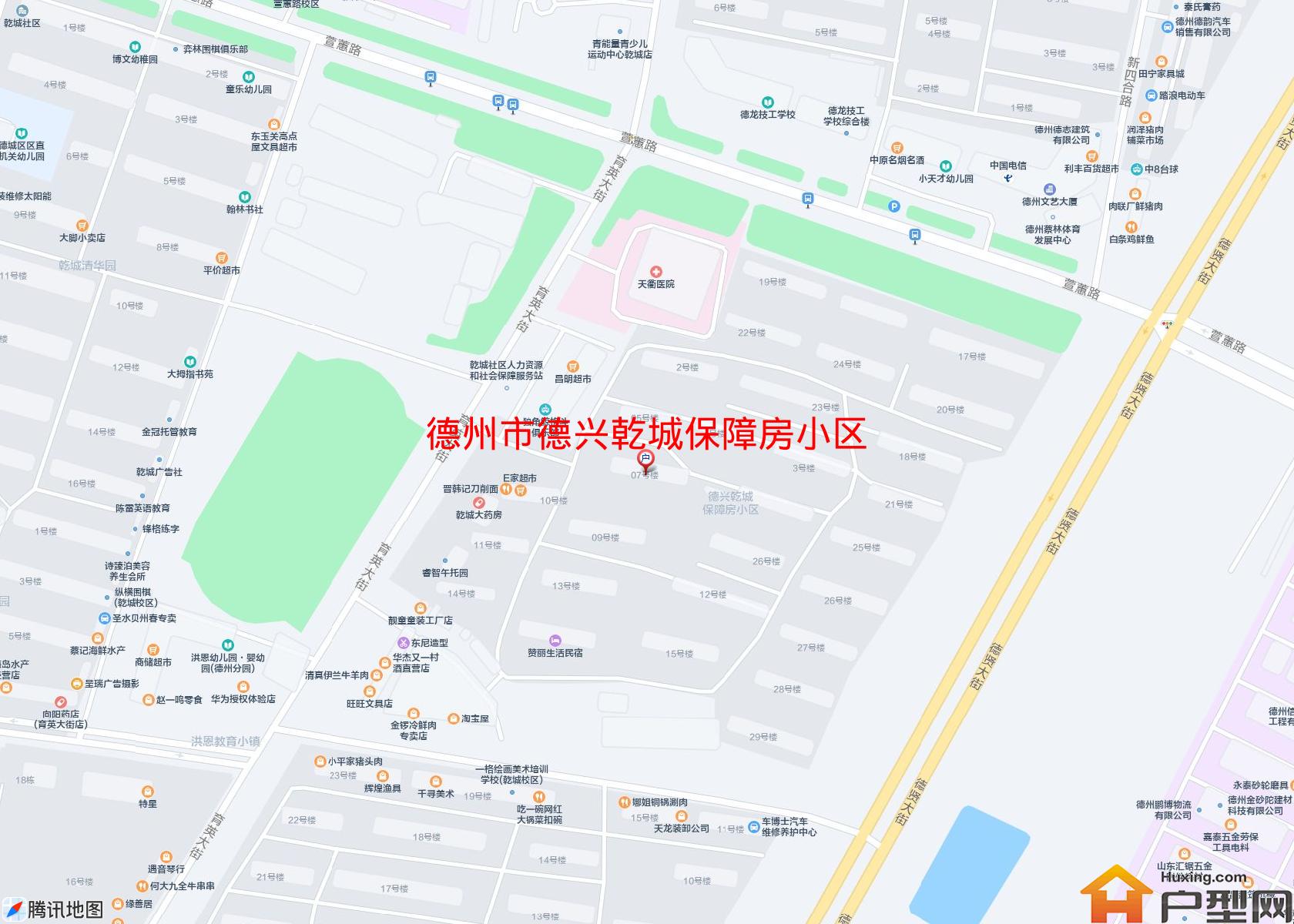 德兴乾城保障房小区小区 - 户型网
