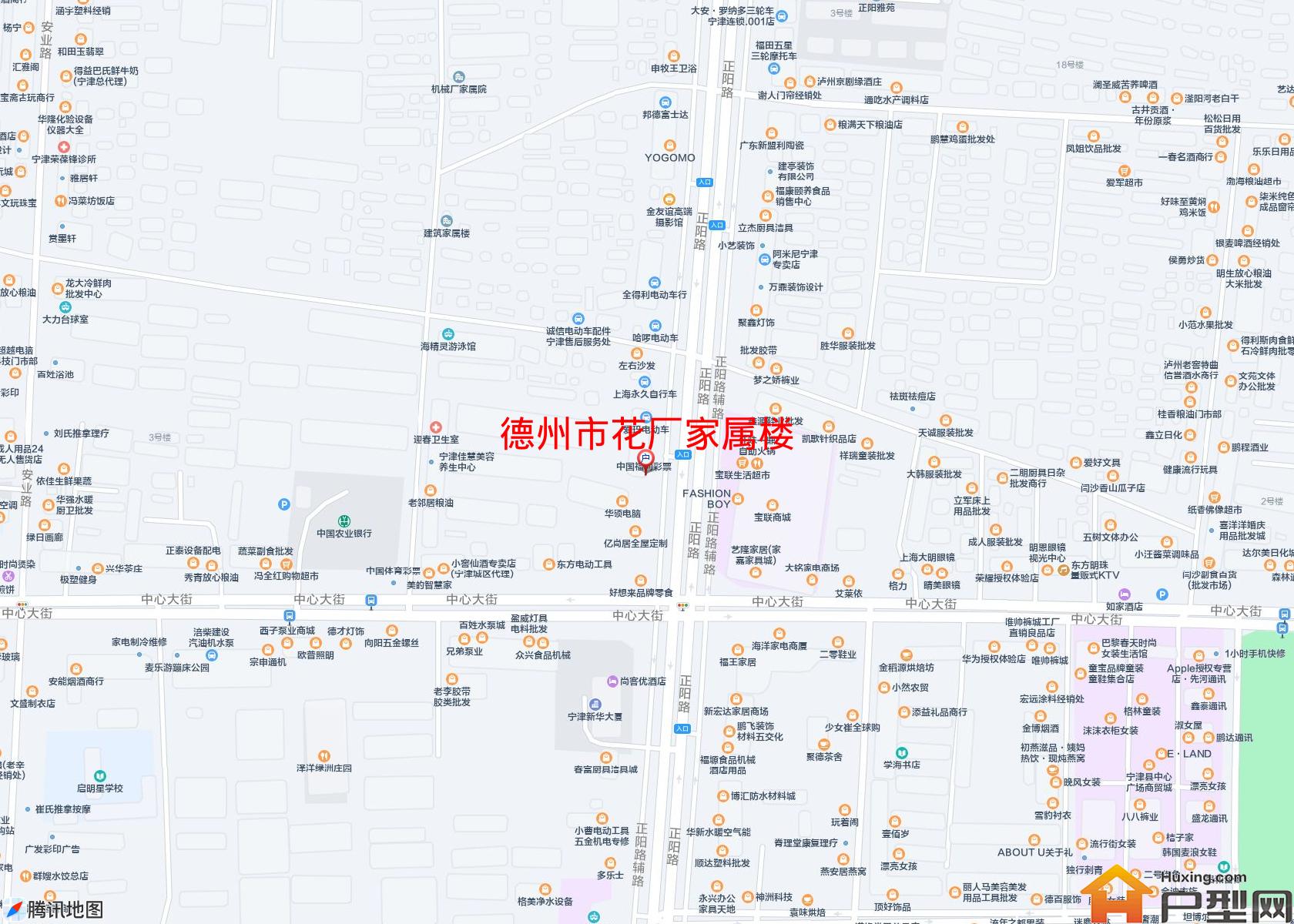 花厂家属楼小区 - 户型网