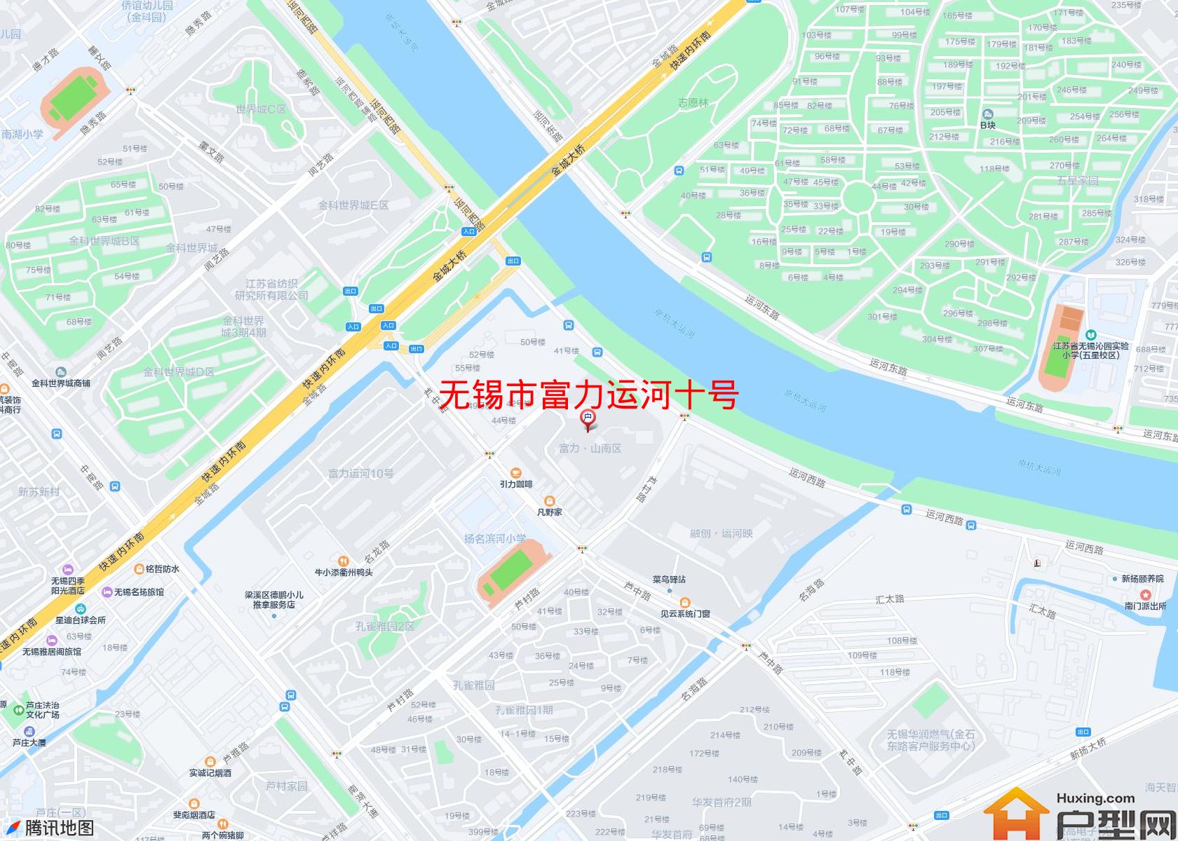 富力运河十号小区 - 户型网