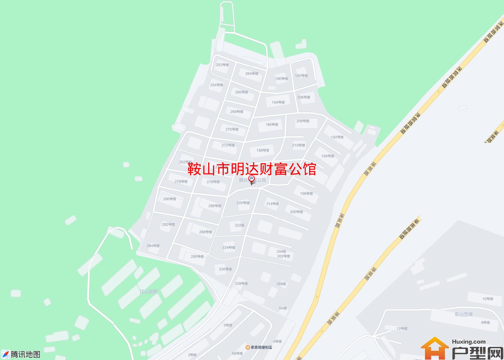 明达财富公馆小区 - 户型网