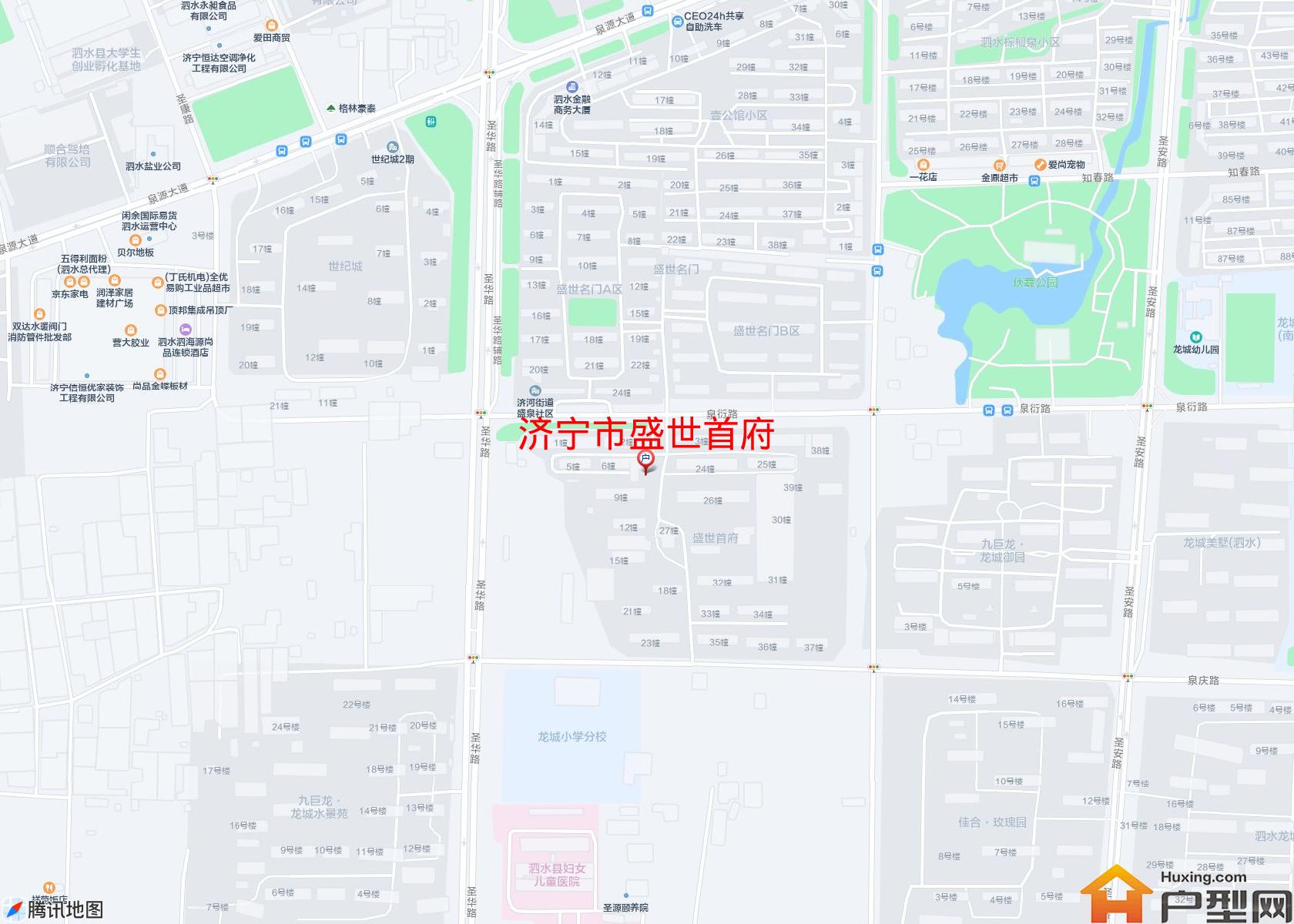 盛世首府小区 - 户型网