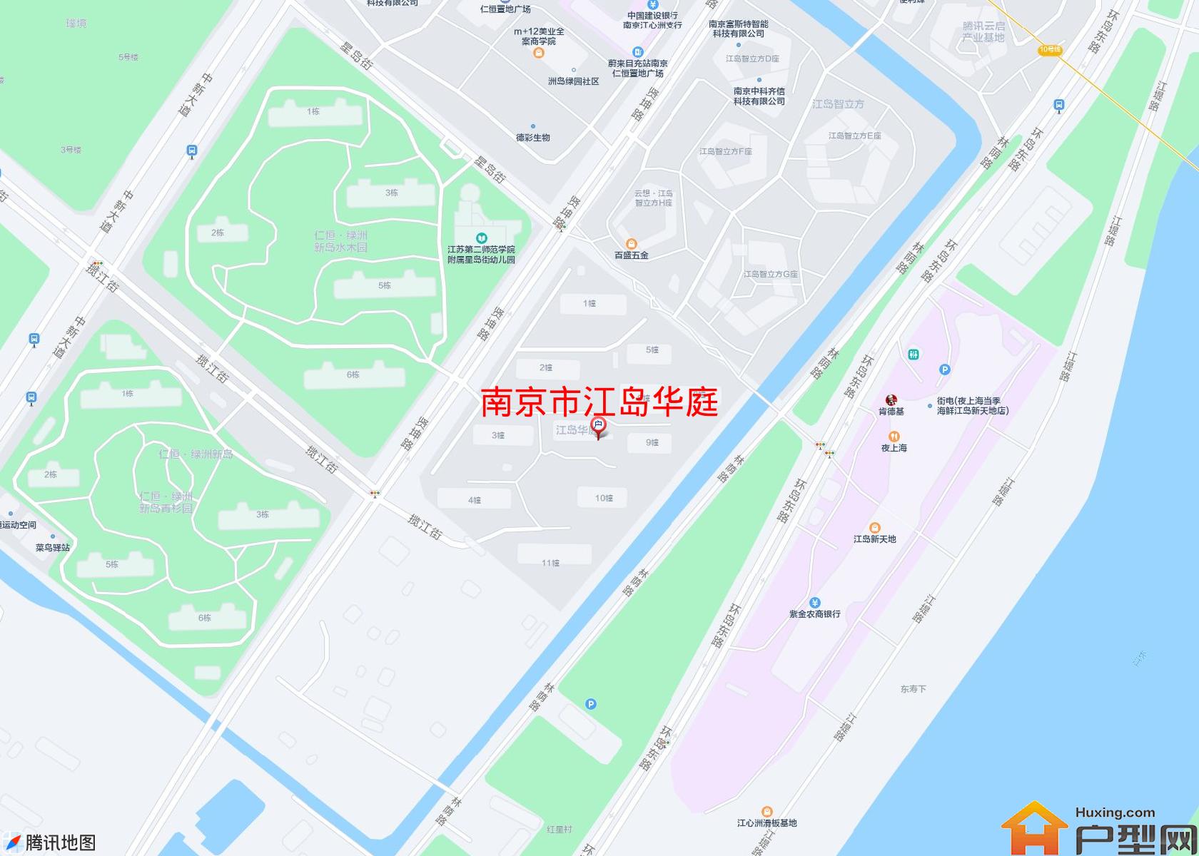 江岛华庭小区 - 户型网