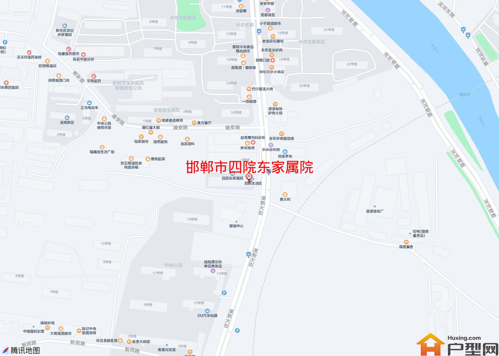 四院东家属院小区 - 户型网