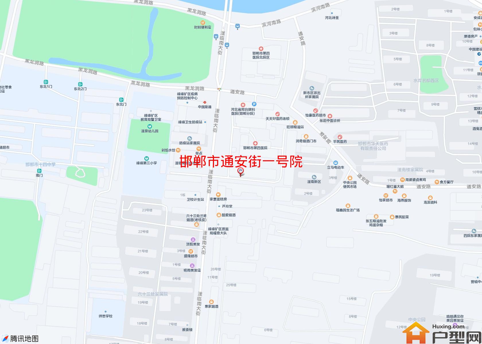 通安街一号院小区 - 户型网
