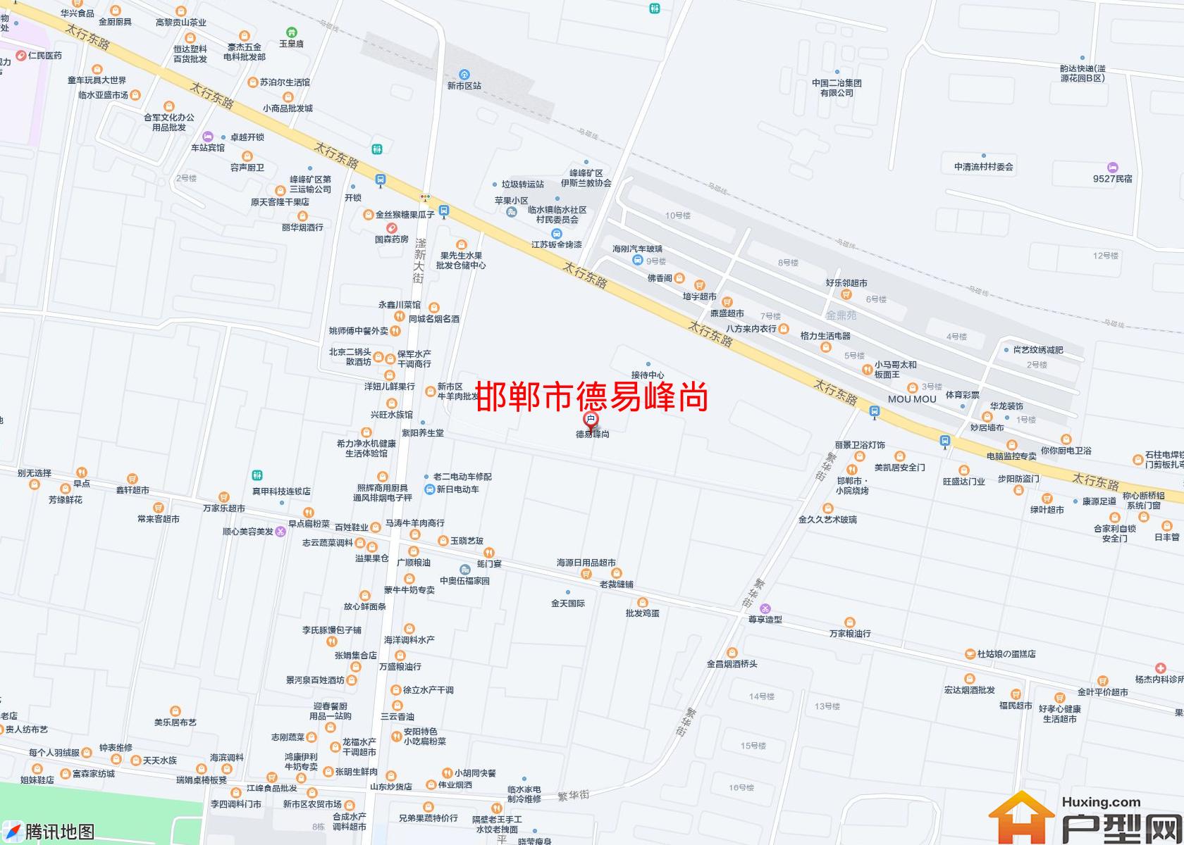 德易峰尚小区 - 户型网