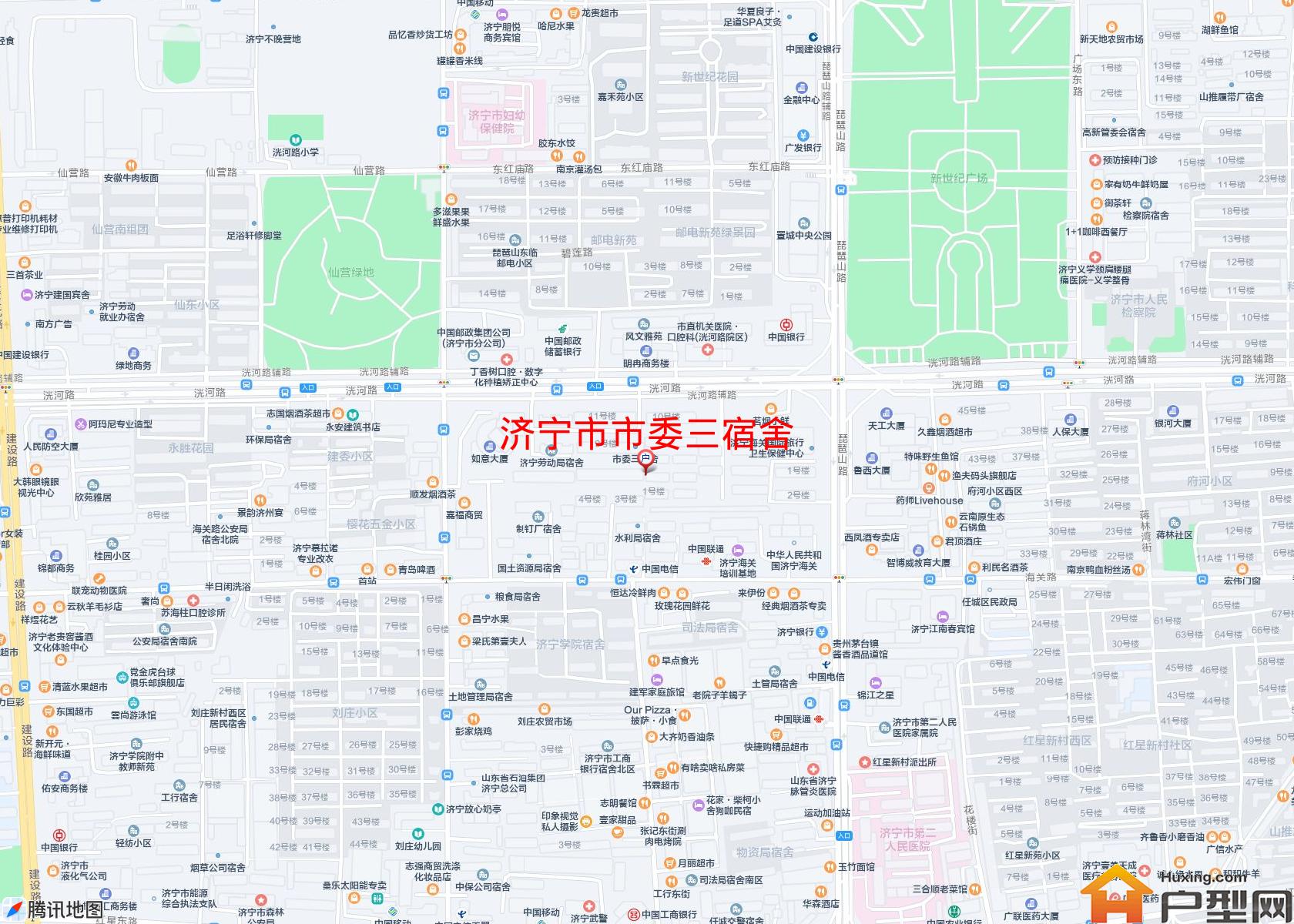 市委三宿舍小区 - 户型网