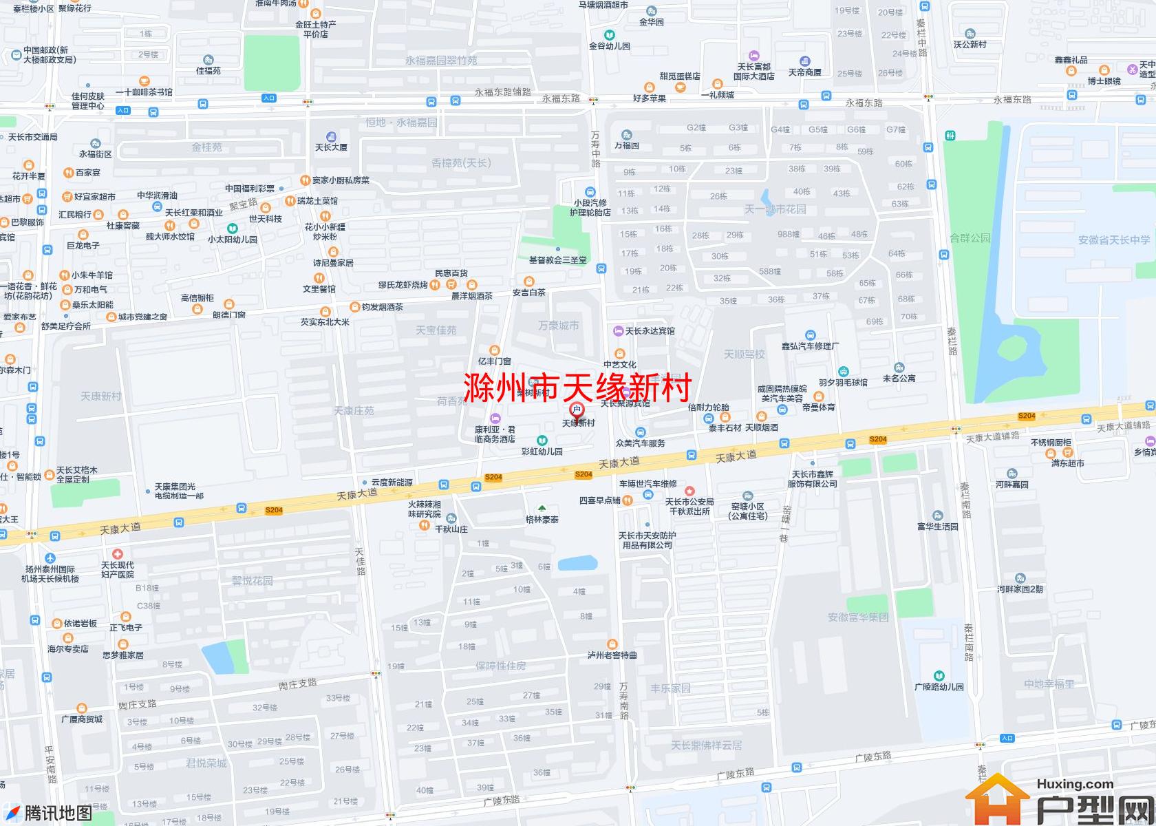 天缘新村小区 - 户型网
