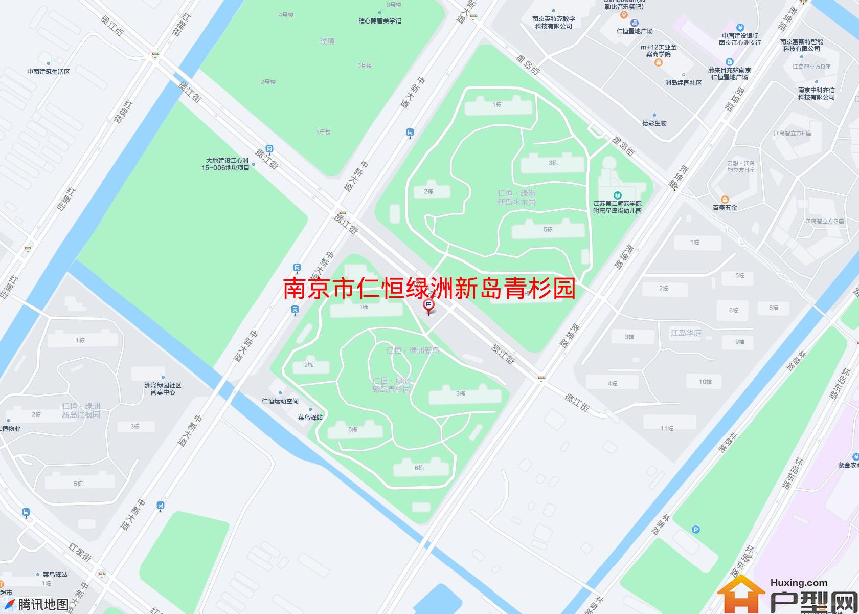 仁恒绿洲新岛青杉园小区 - 户型网