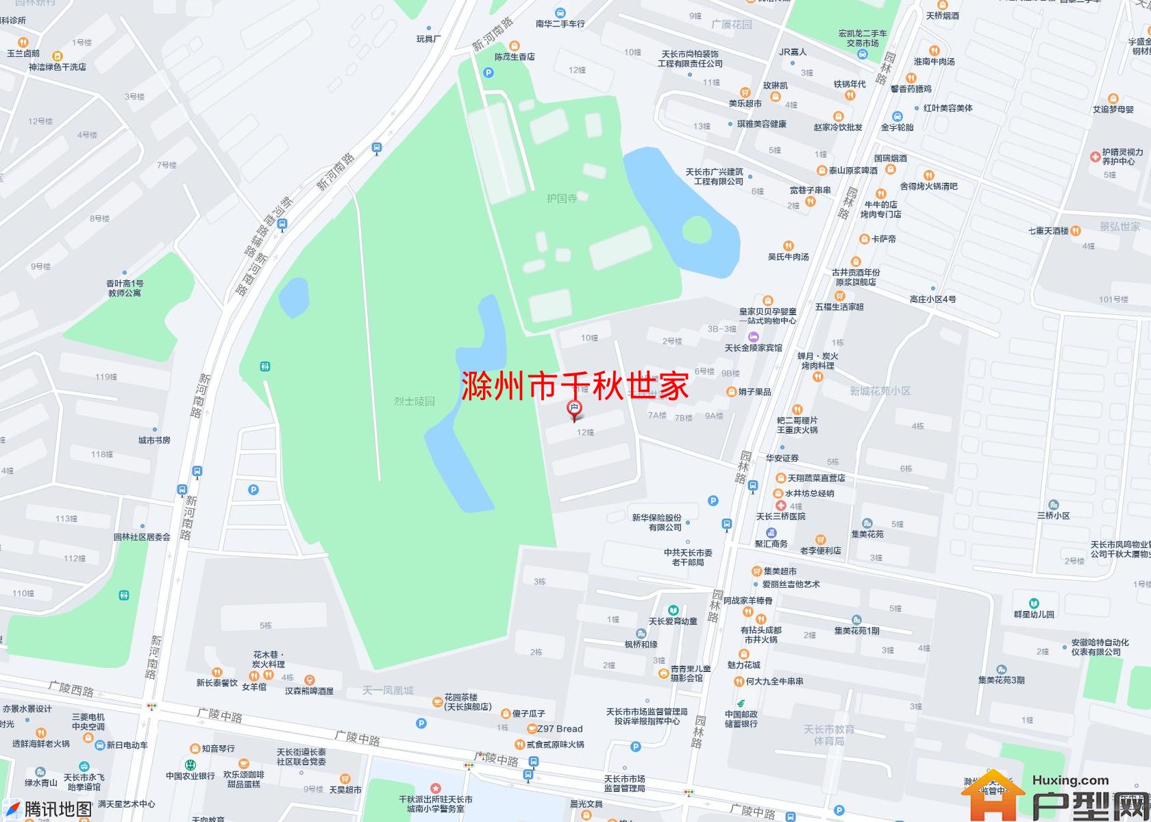千秋世家小区 - 户型网