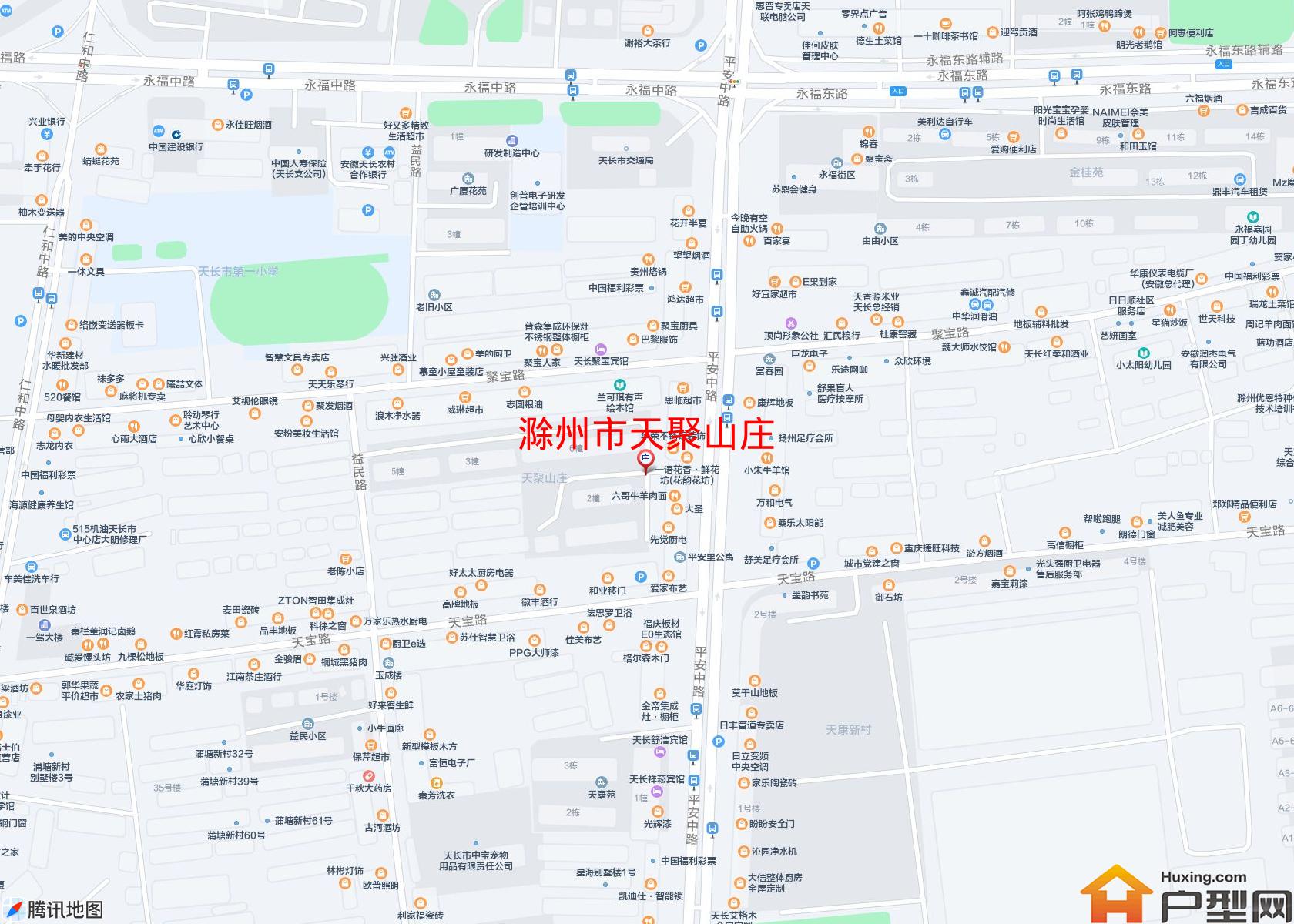 天聚山庄小区 - 户型网