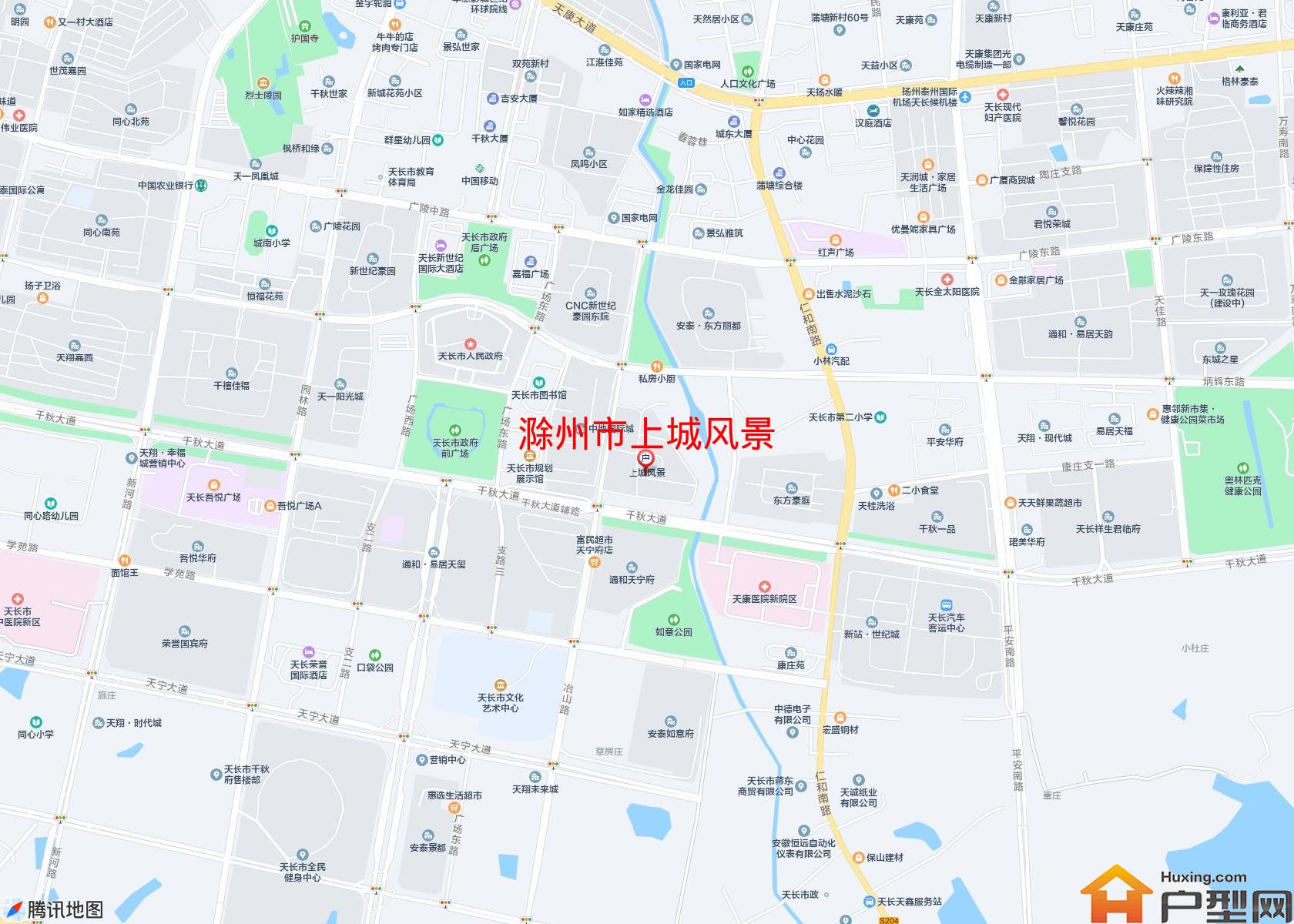 上城风景小区 - 户型网