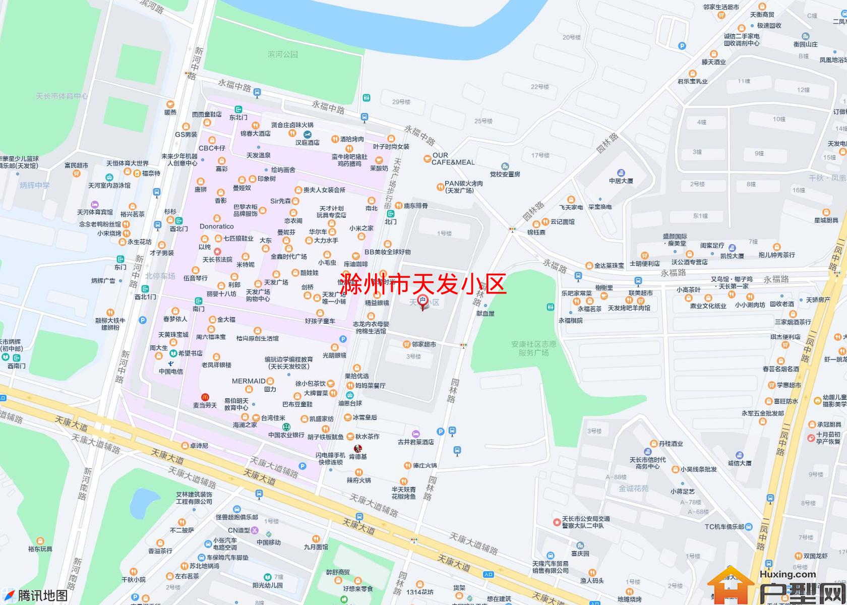 天发小区小区 - 户型网