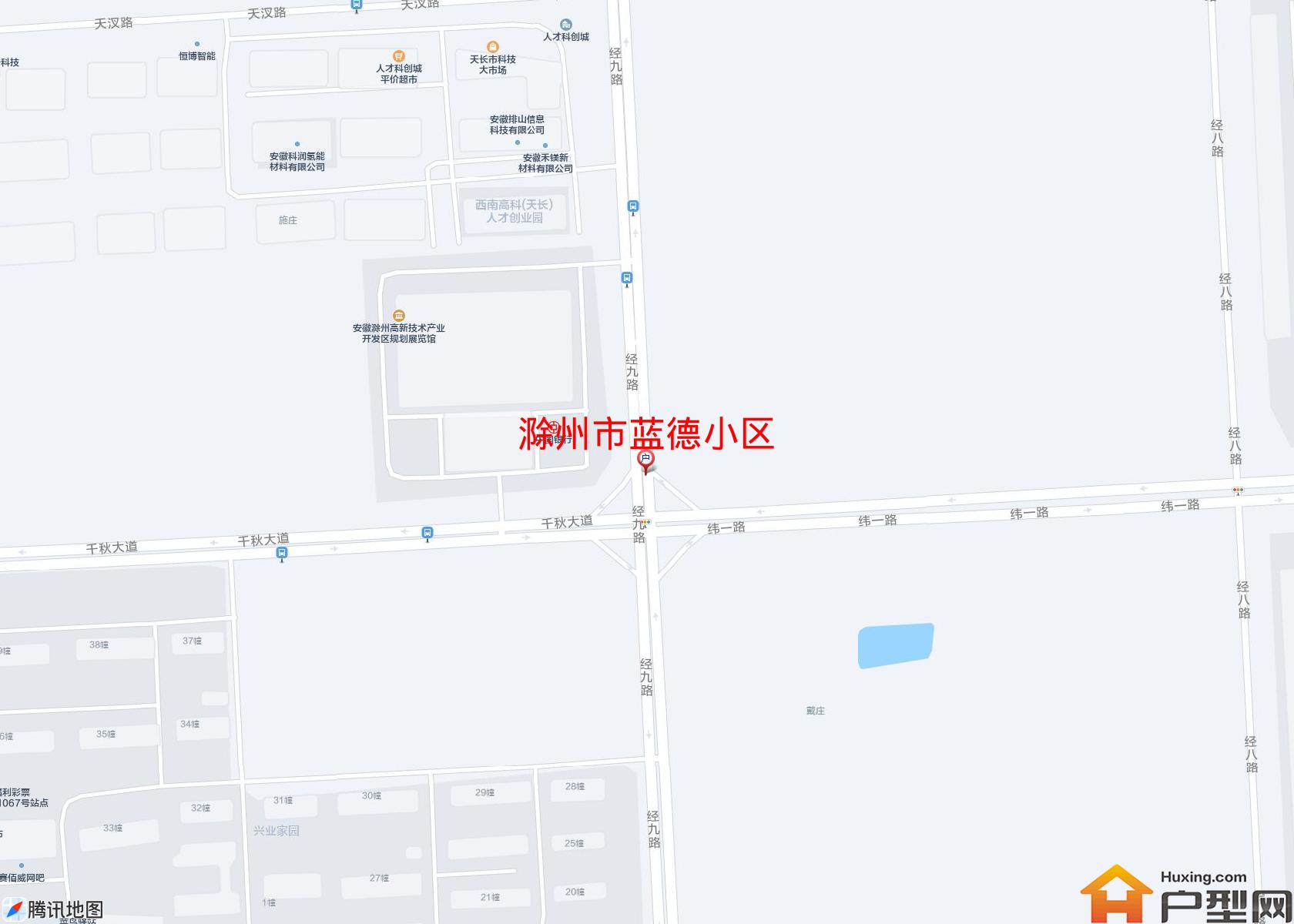 蓝德小区小区 - 户型网