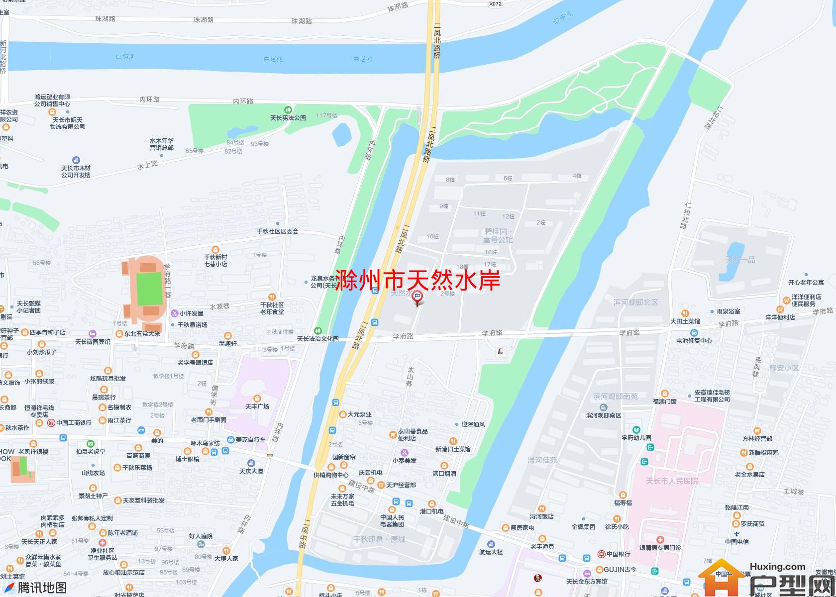 天然水岸小区 - 户型网