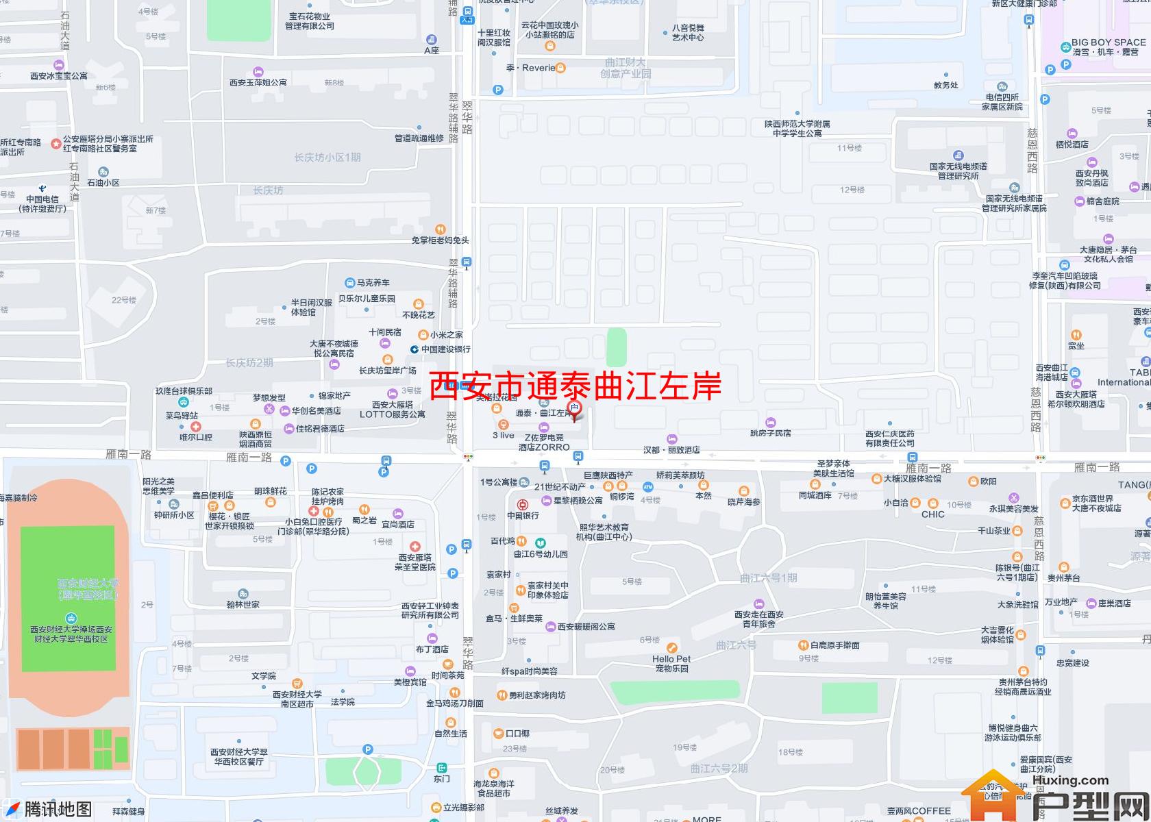 通泰曲江左岸小区 - 户型网