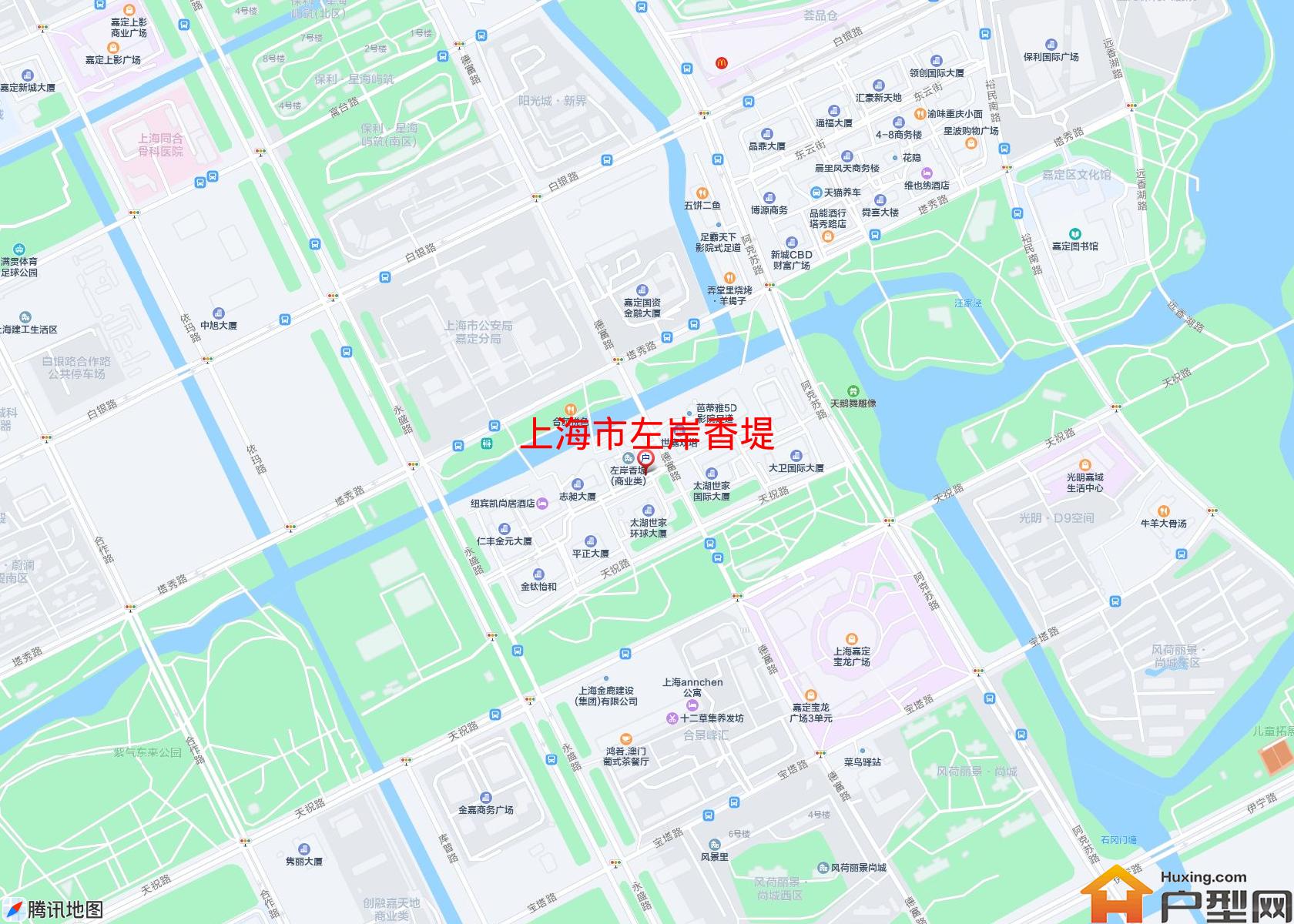 左岸香堤小区 - 户型网