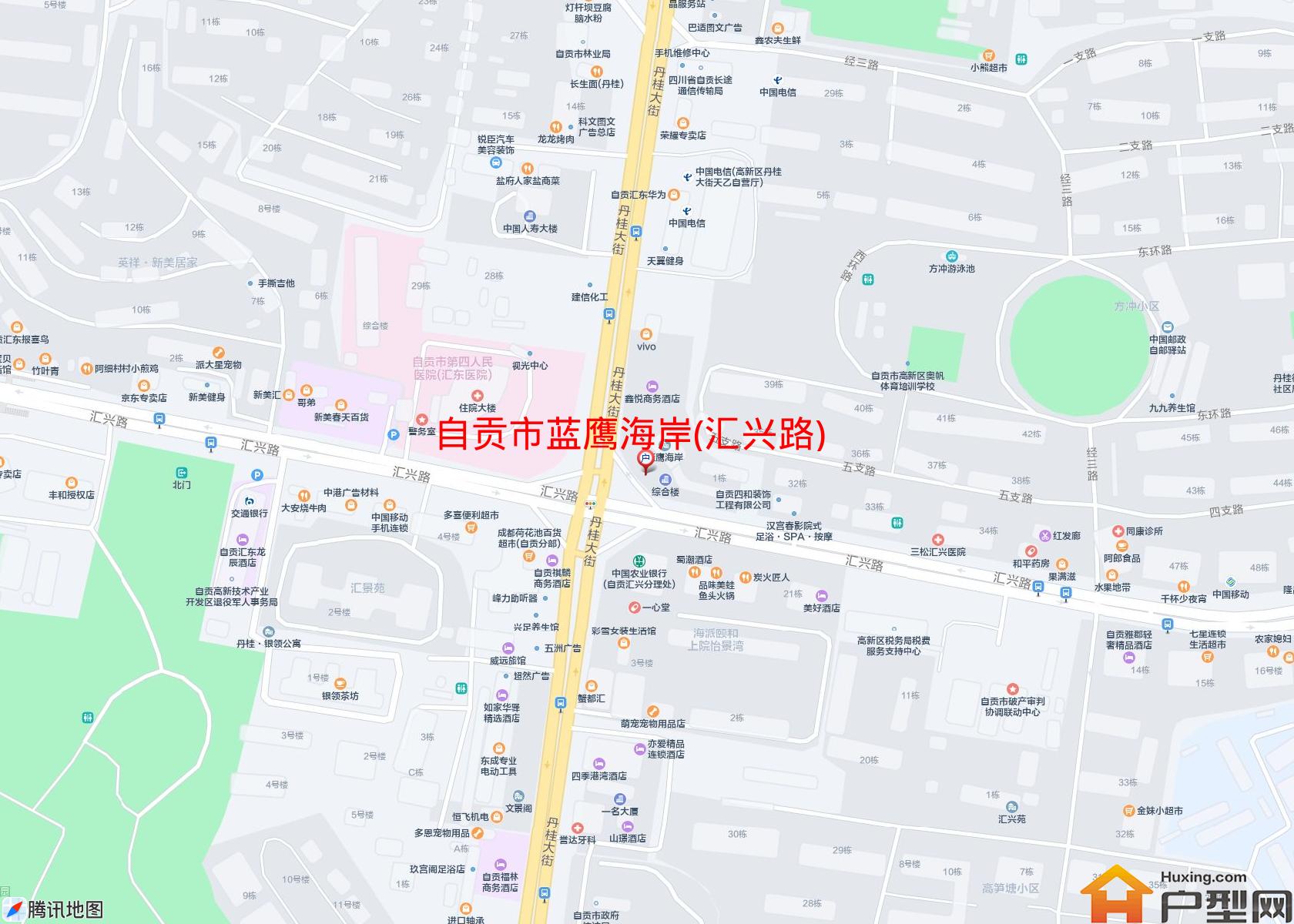 蓝鹰海岸(汇兴路)小区 - 户型网