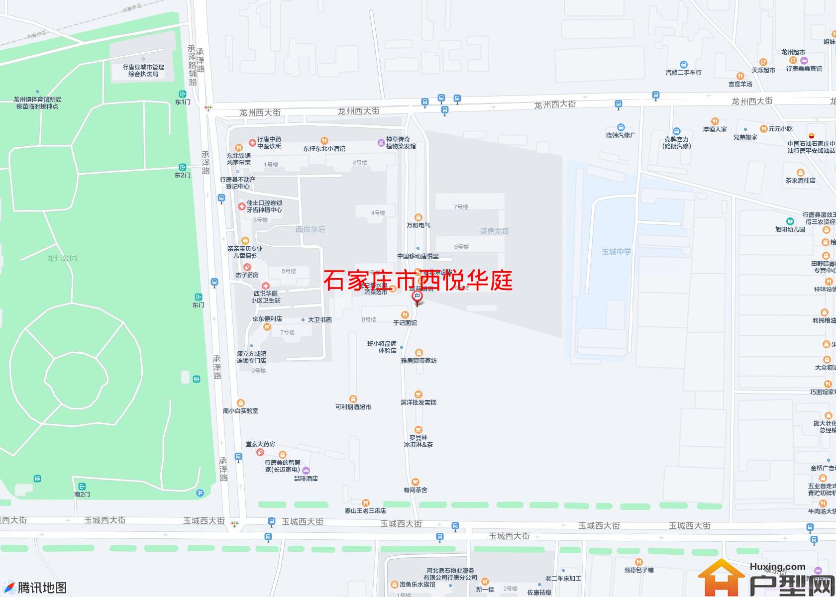 西悦华庭小区 - 户型网