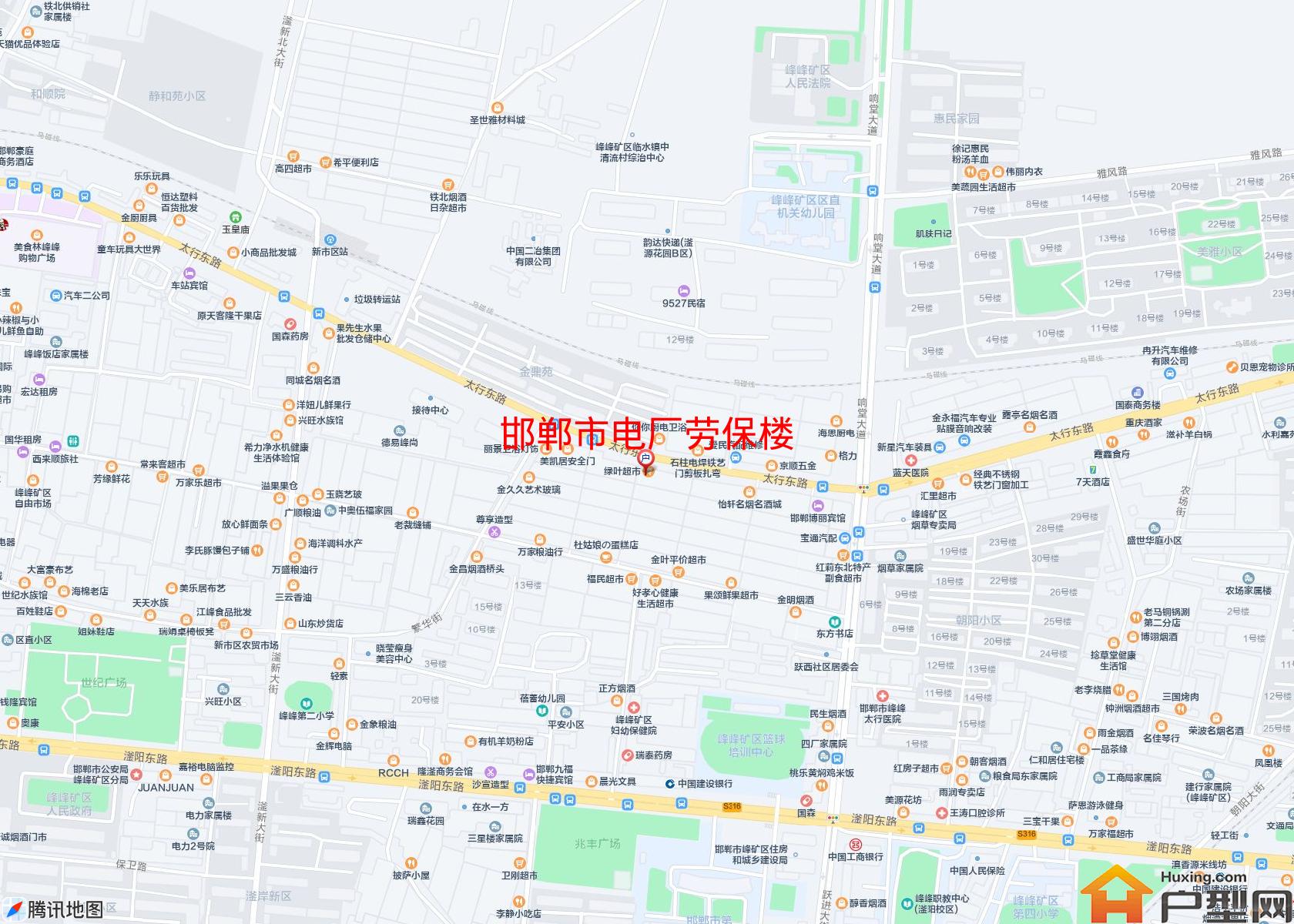电厂劳保楼小区 - 户型网