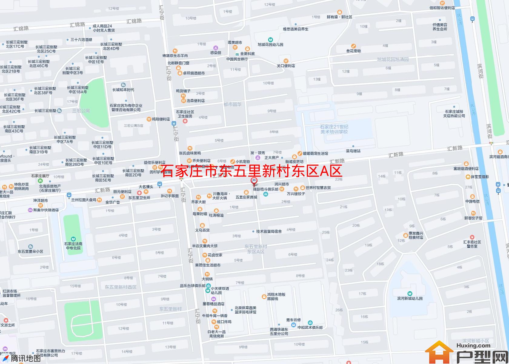 东五里新村东区A区小区 - 户型网