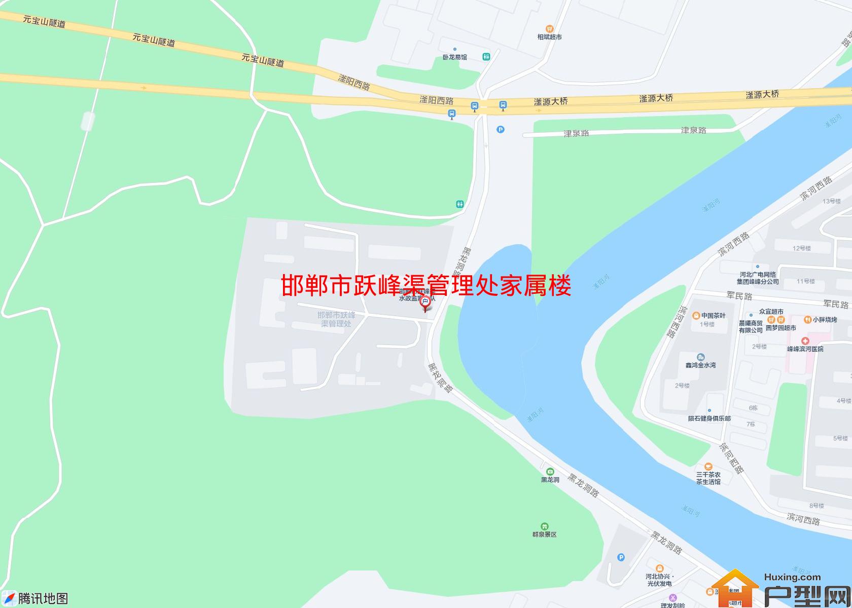 跃峰渠管理处家属楼小区 - 户型网