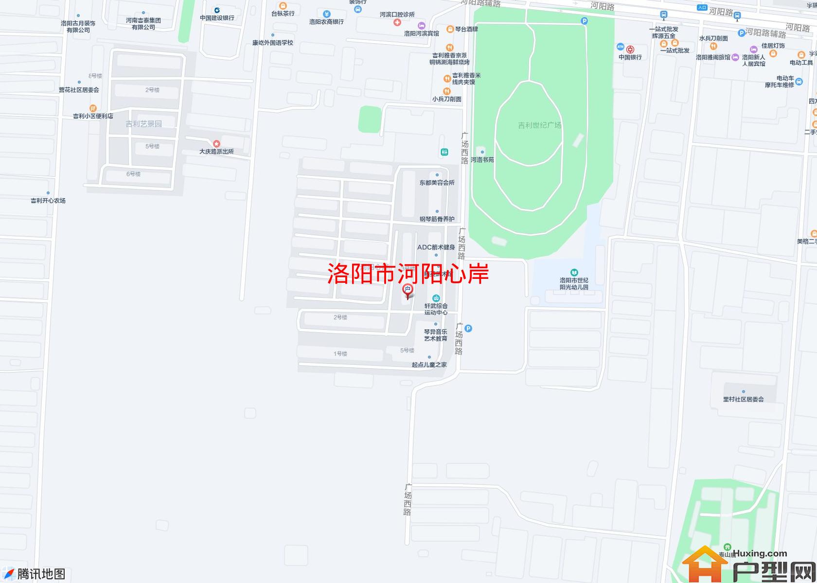 河阳心岸小区 - 户型网