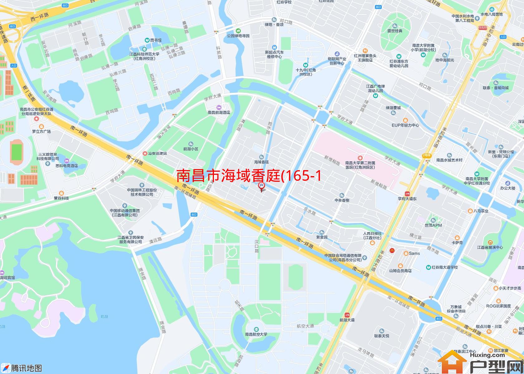 海域香庭(165-178栋)小区 - 户型网