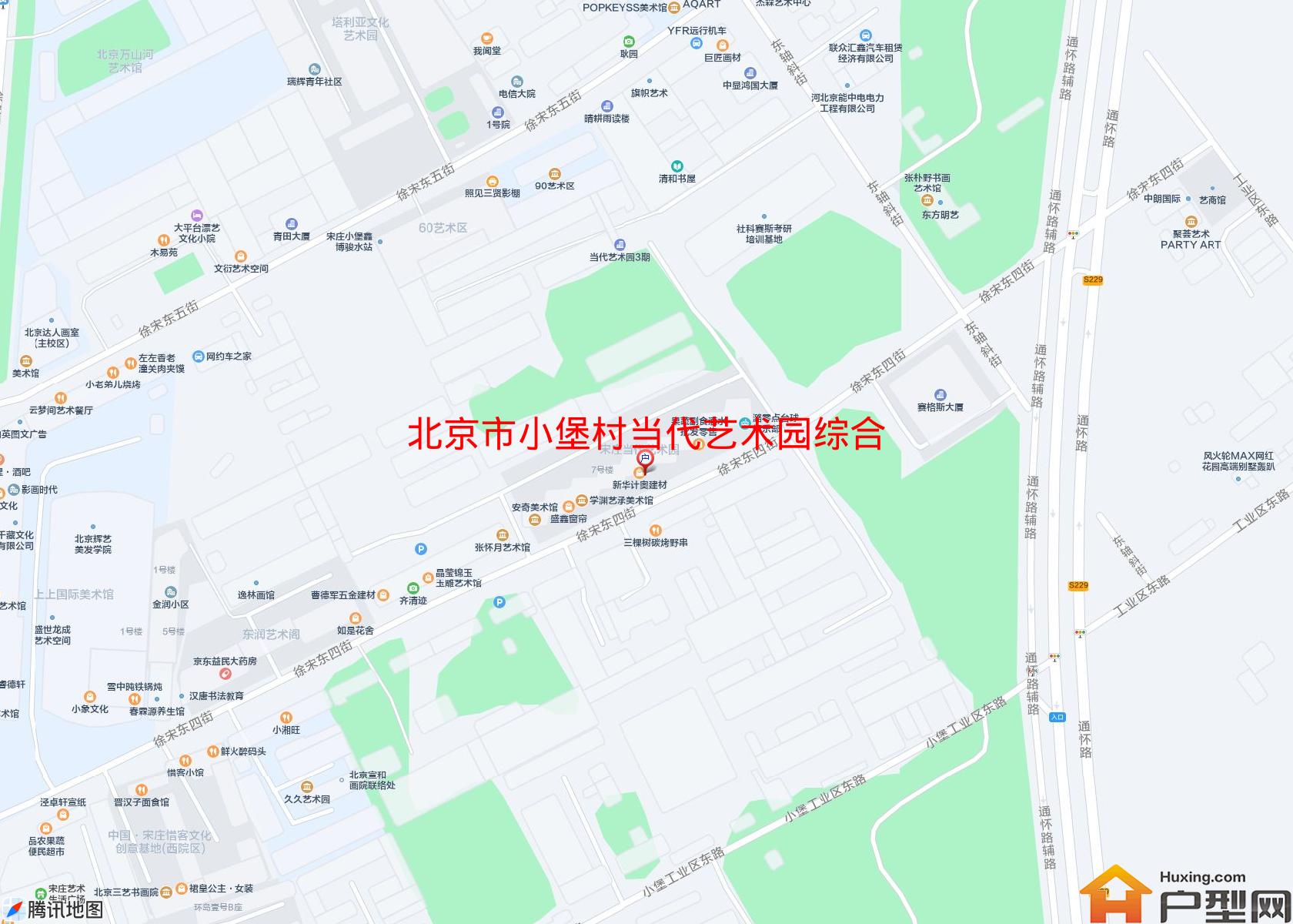 小堡村当代艺术园综合楼小区 - 户型网