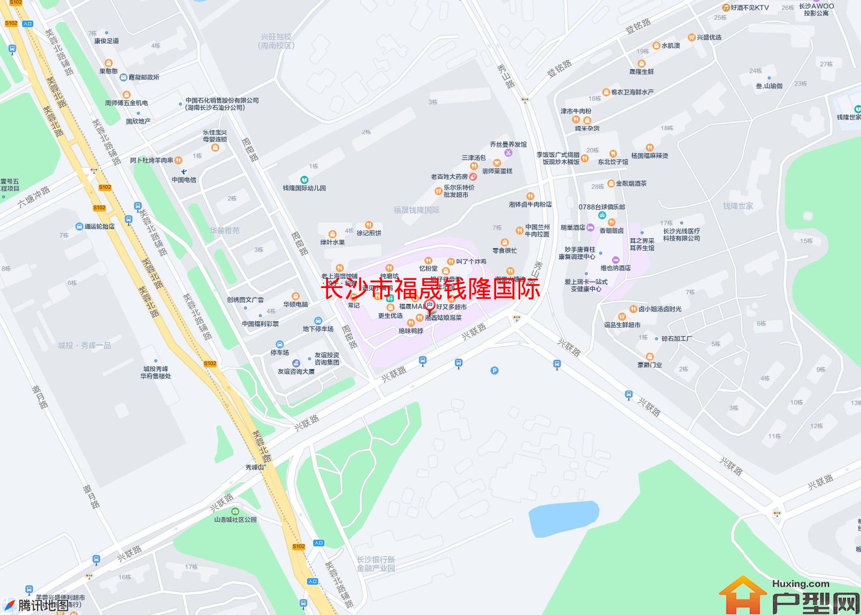 福晟钱隆国际小区 - 户型网