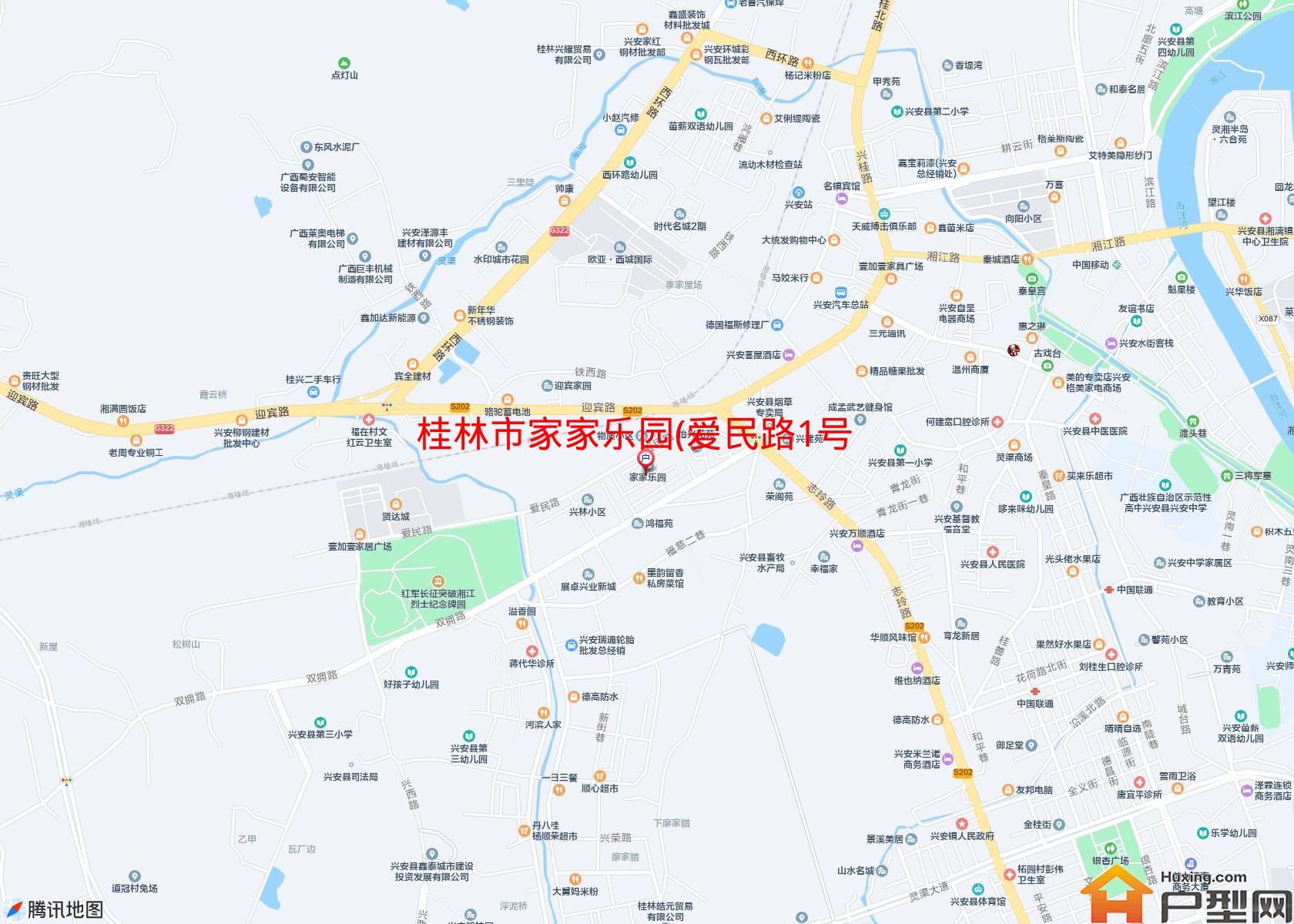 家家乐园(爱民路1号)小区 - 户型网
