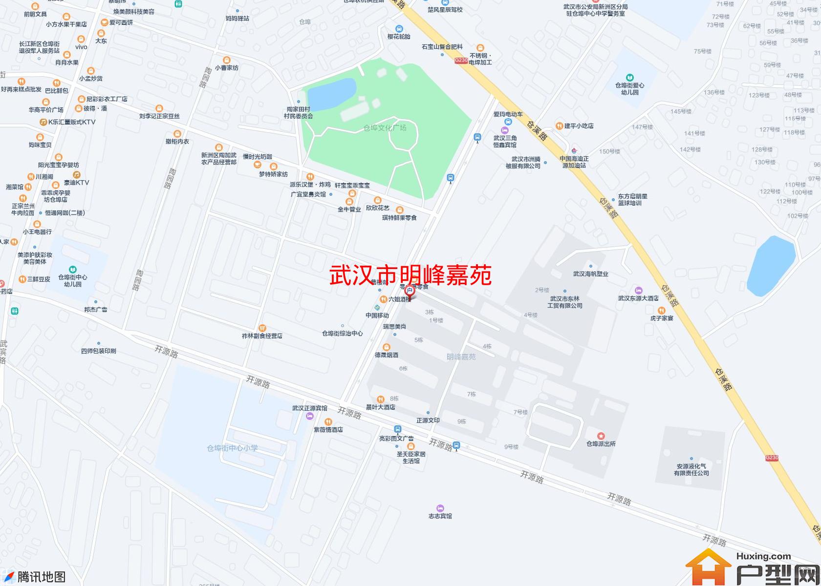 明峰嘉苑小区 - 户型网