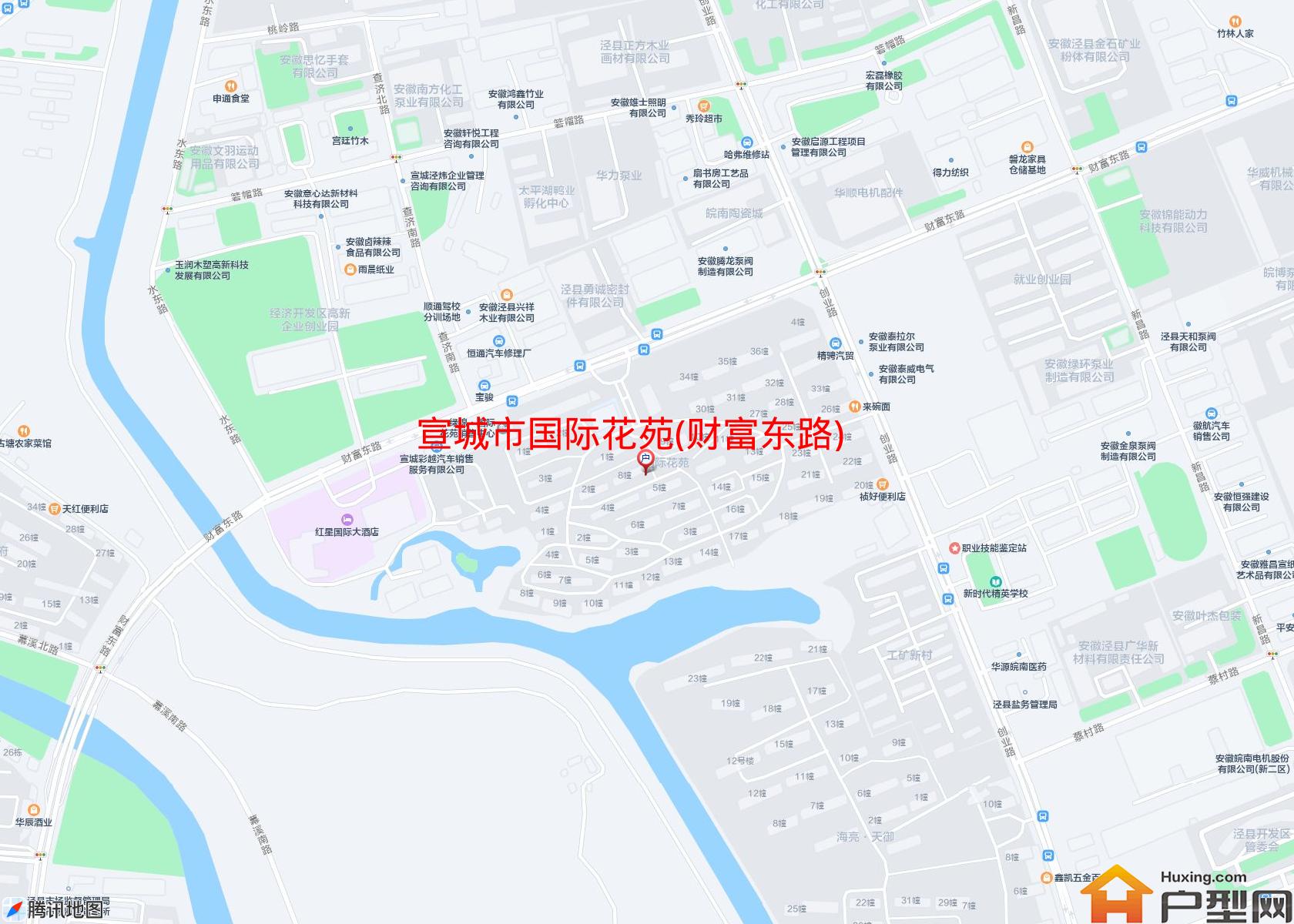 国际花苑(财富东路)小区 - 户型网
