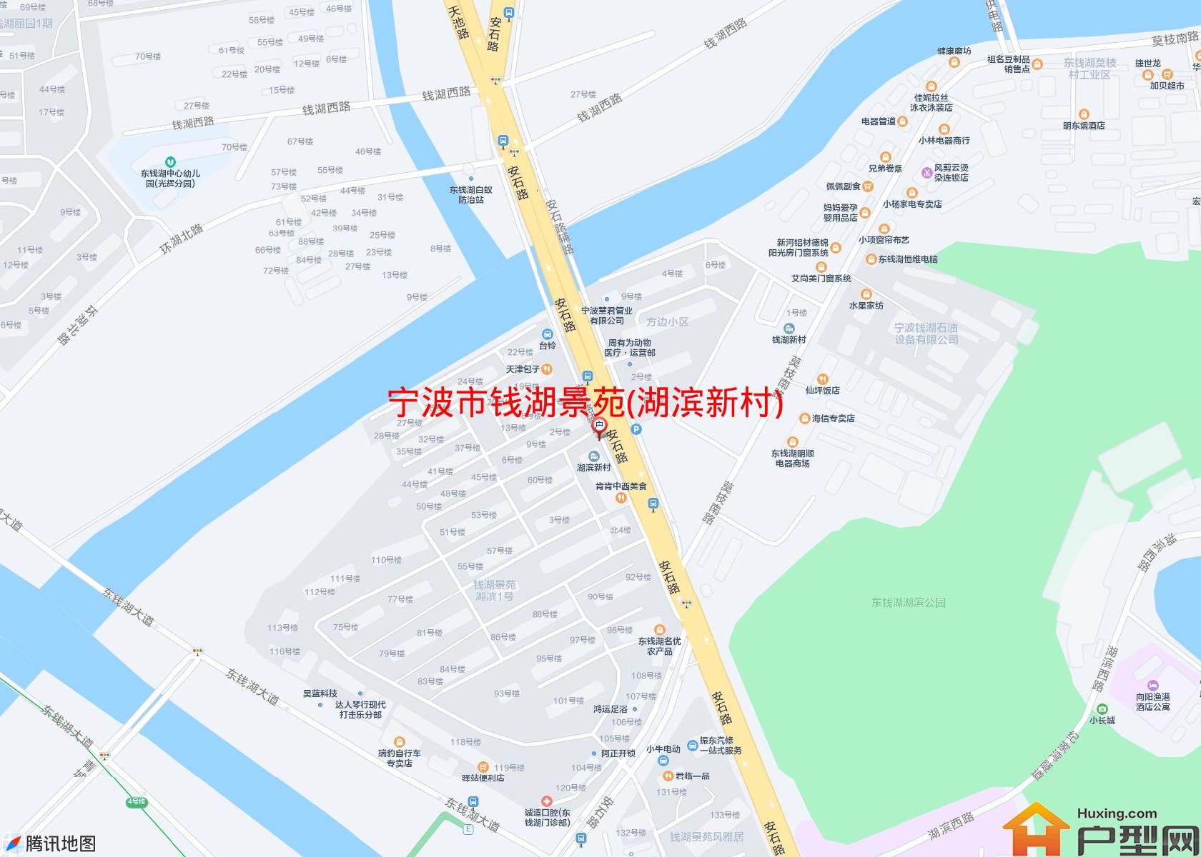 钱湖景苑(湖滨新村)小区 - 户型网