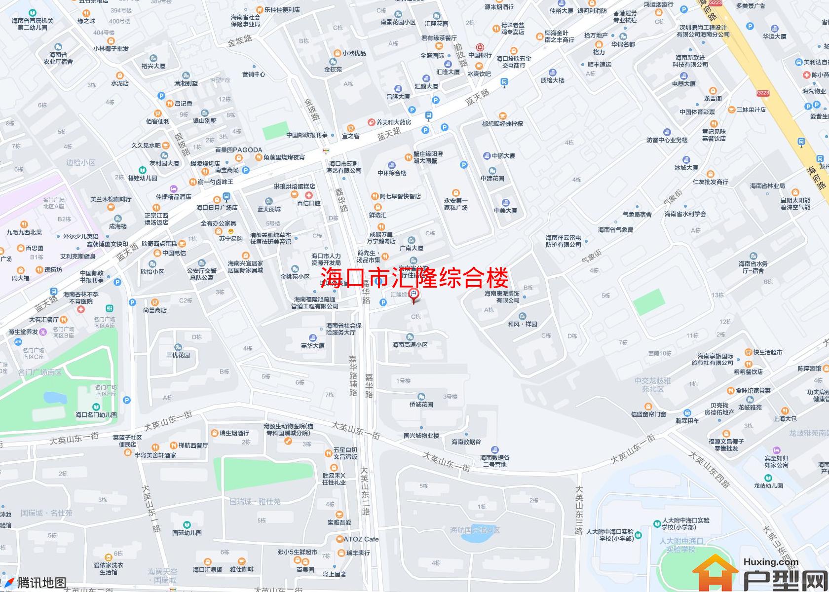 汇隆综合楼小区 - 户型网