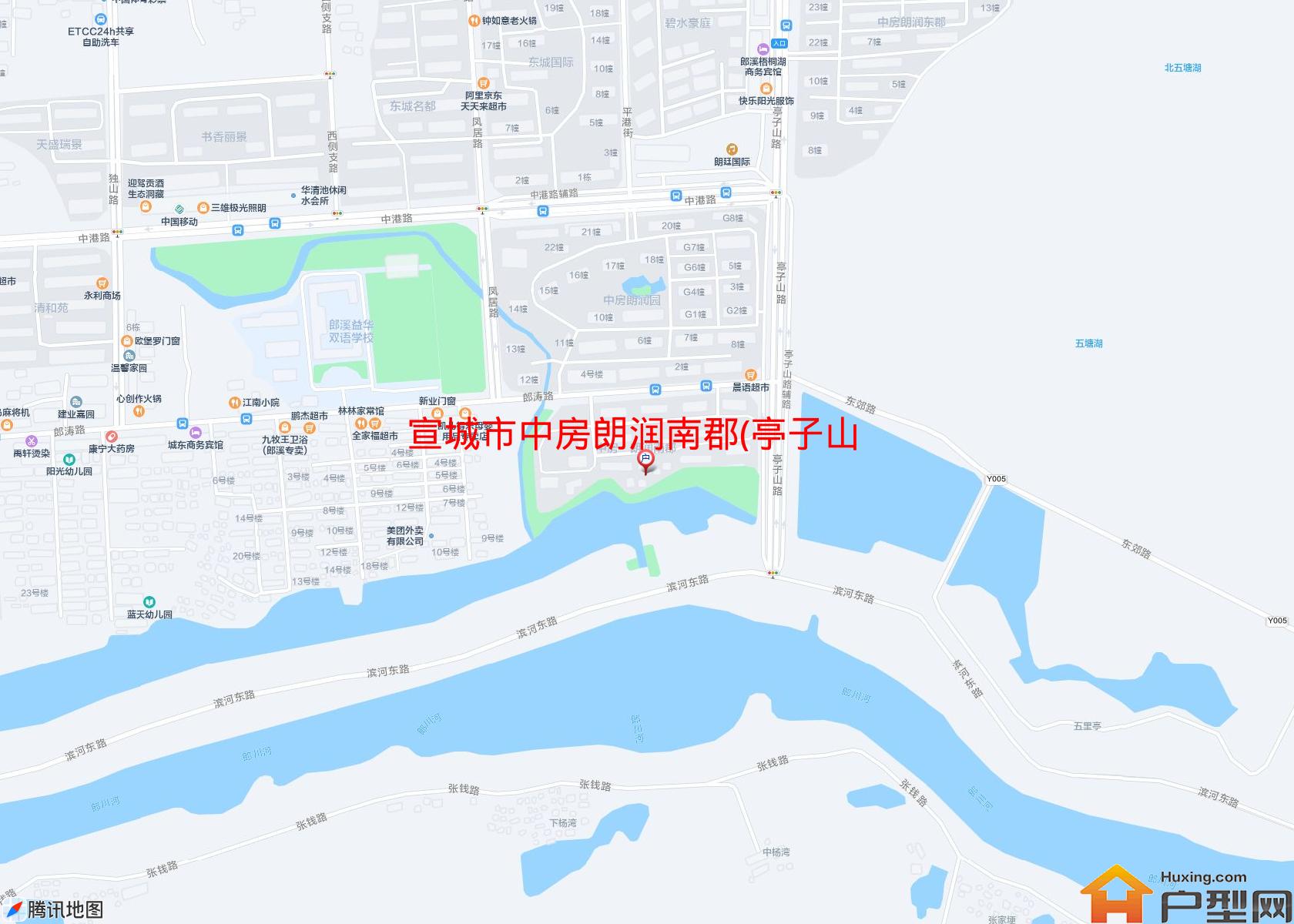 中房朗润南郡(亭子山路)小区 - 户型网