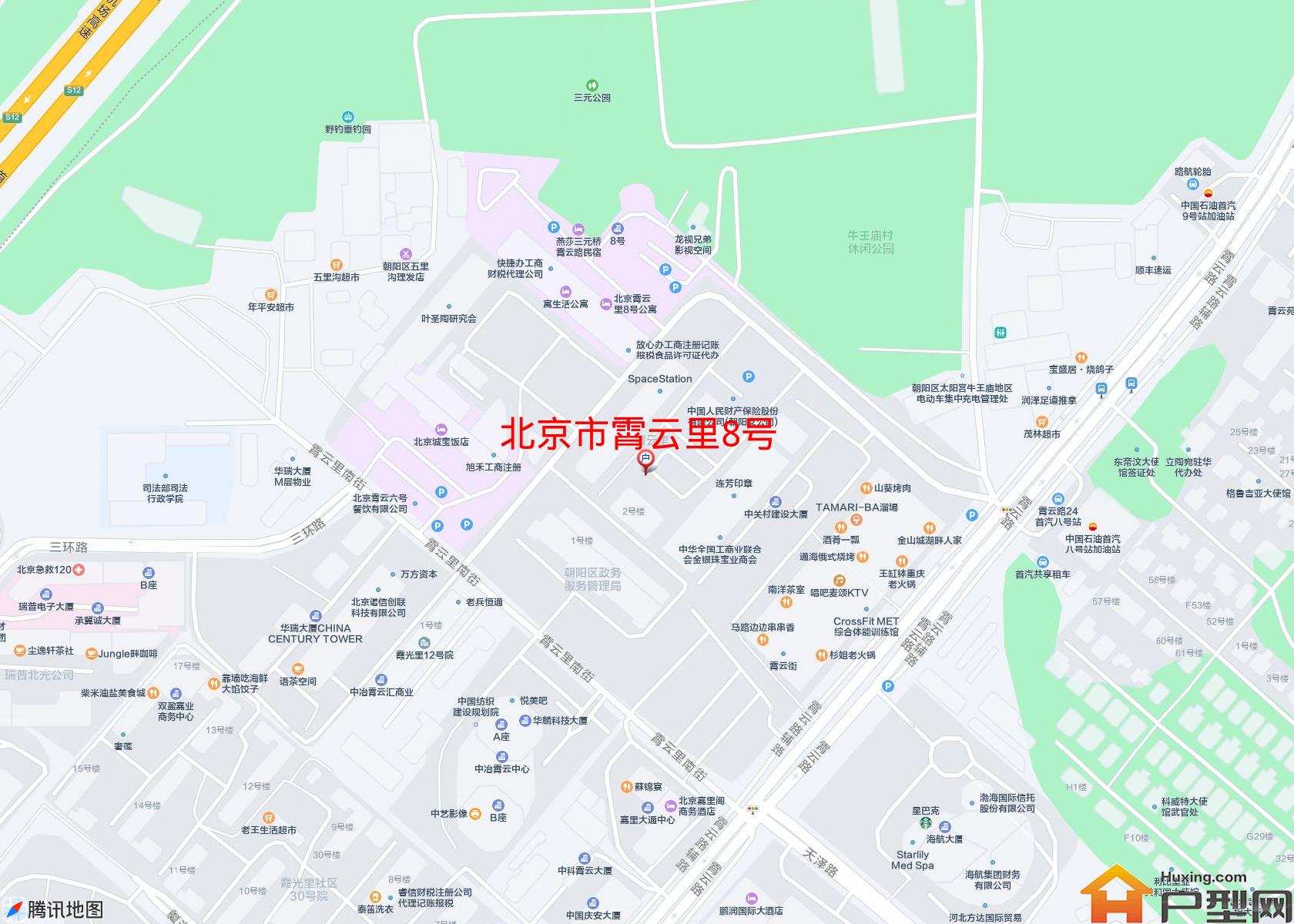 霄云里8号小区 - 户型网