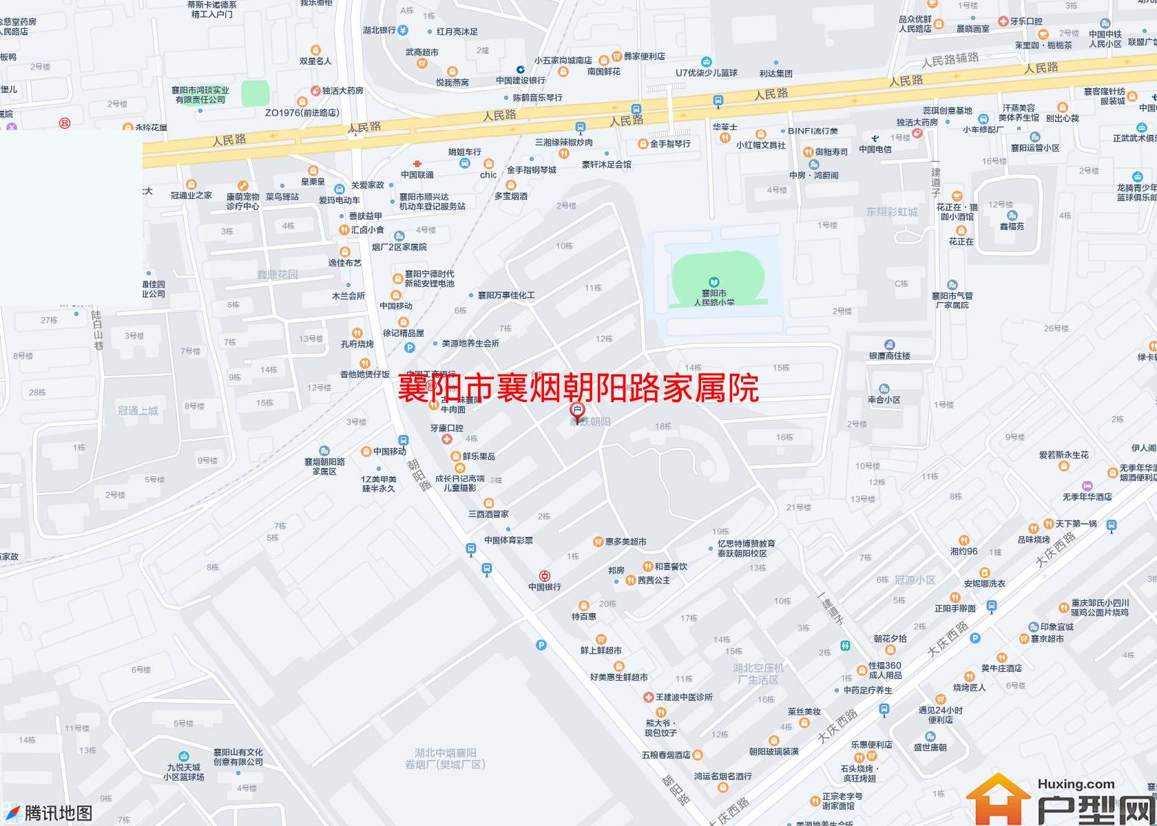 襄烟朝阳路家属院小区 - 户型网