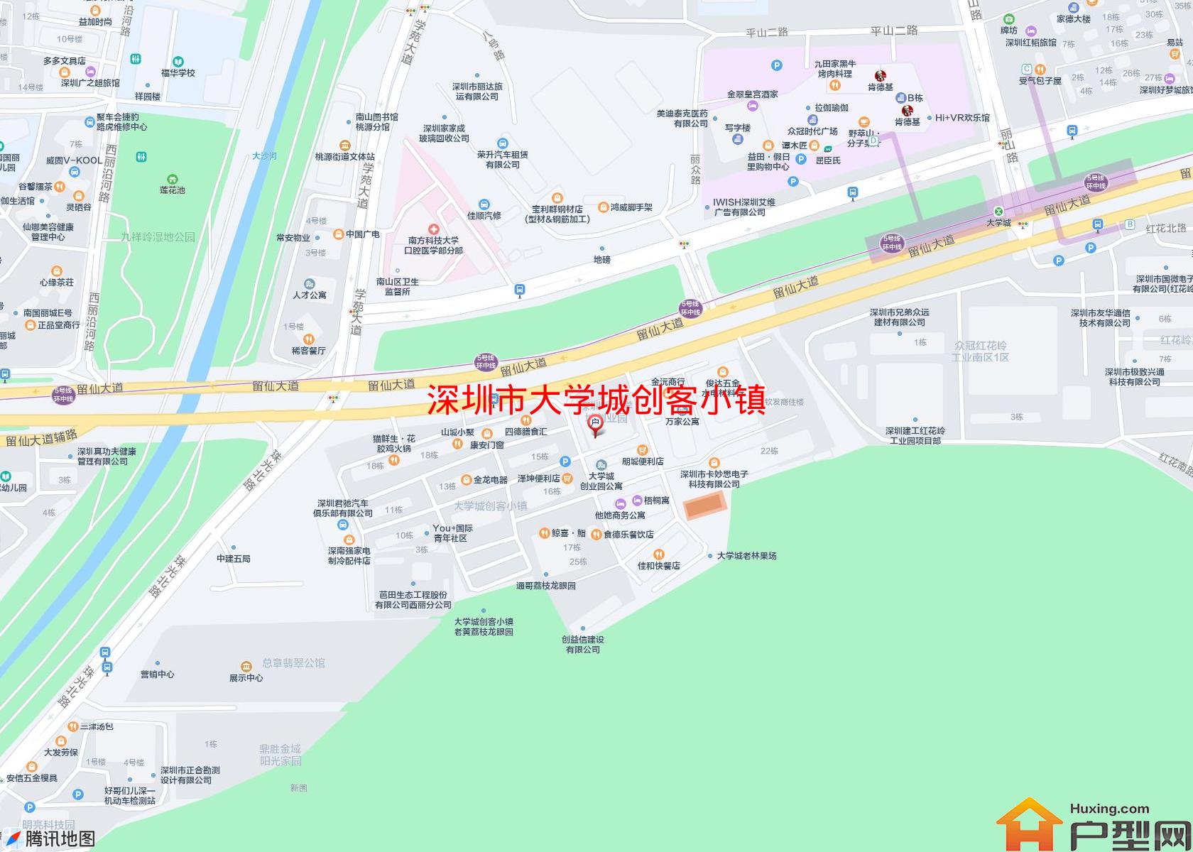 大学城创客小镇小区 - 户型网