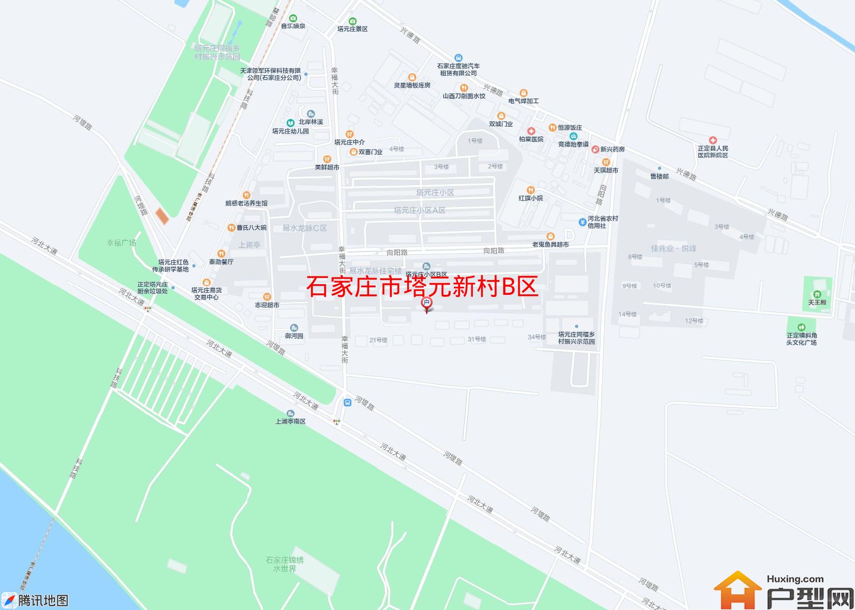 塔元新村B区小区 - 户型网