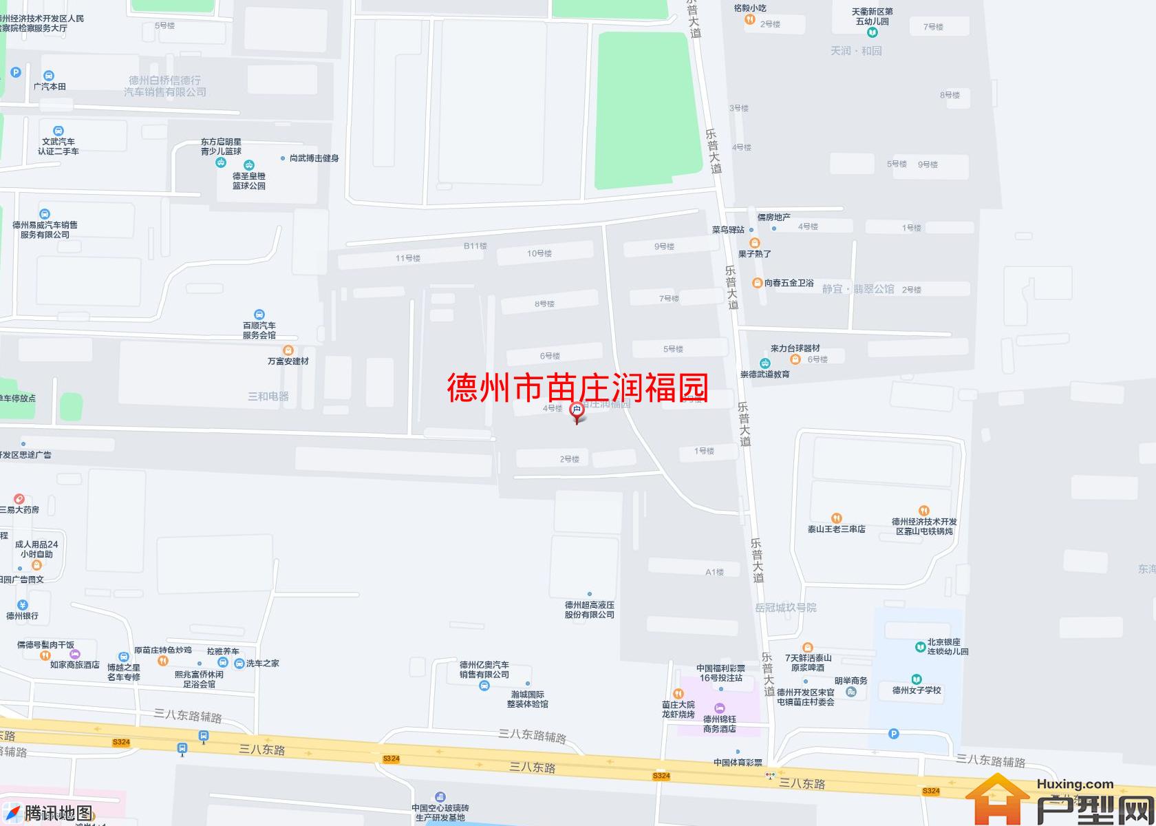 苗庄润福园小区 - 户型网