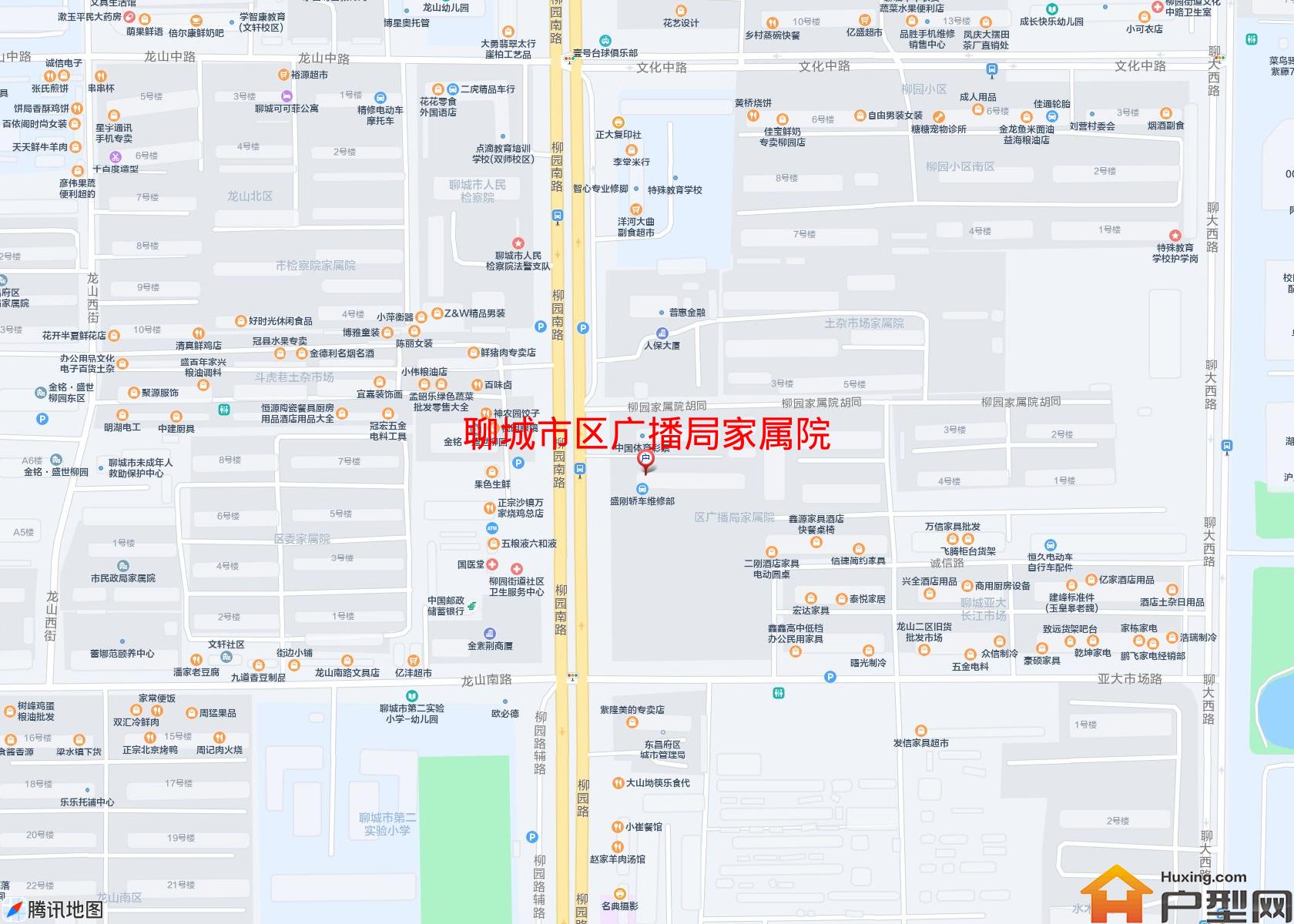 区广播局家属院小区 - 户型网