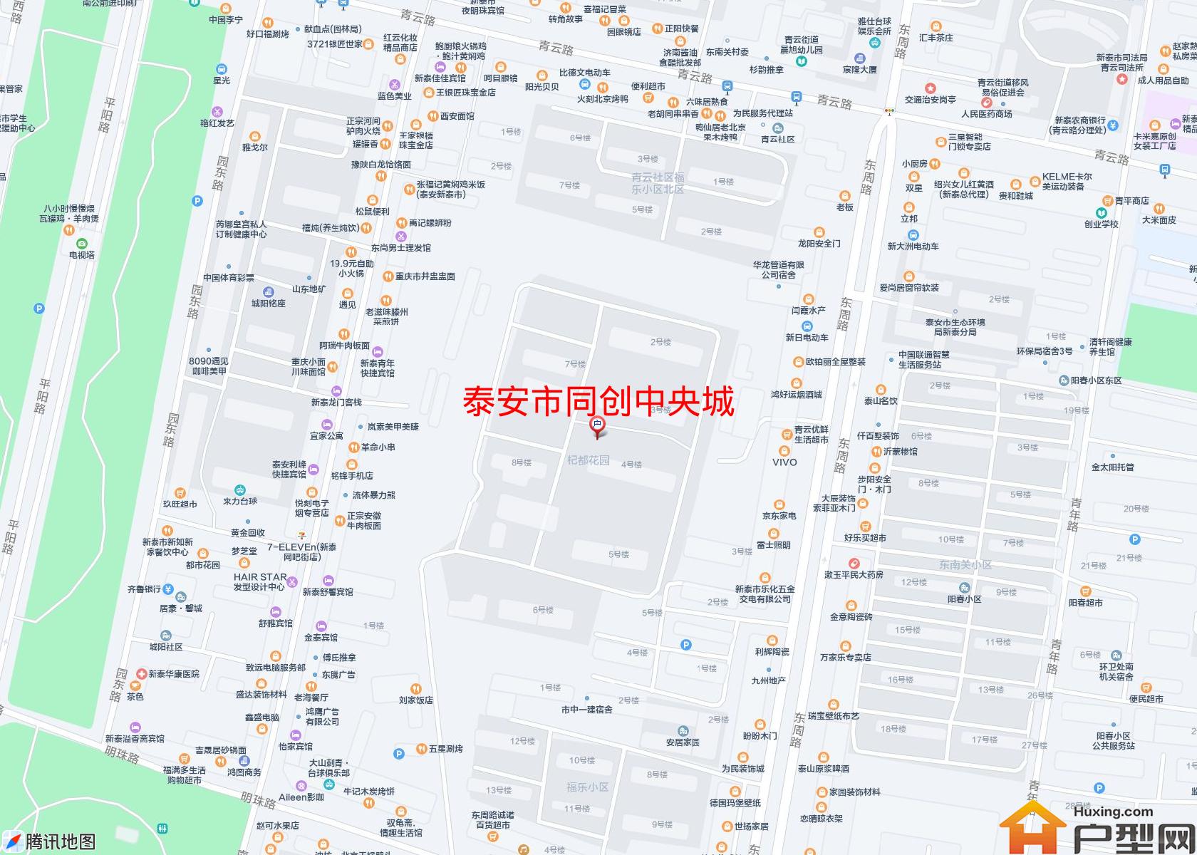 同创中央城小区 - 户型网