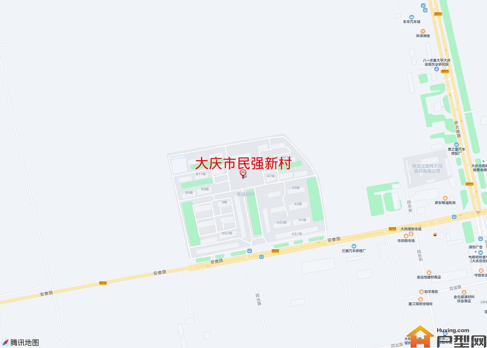 民强新村小区 - 户型网