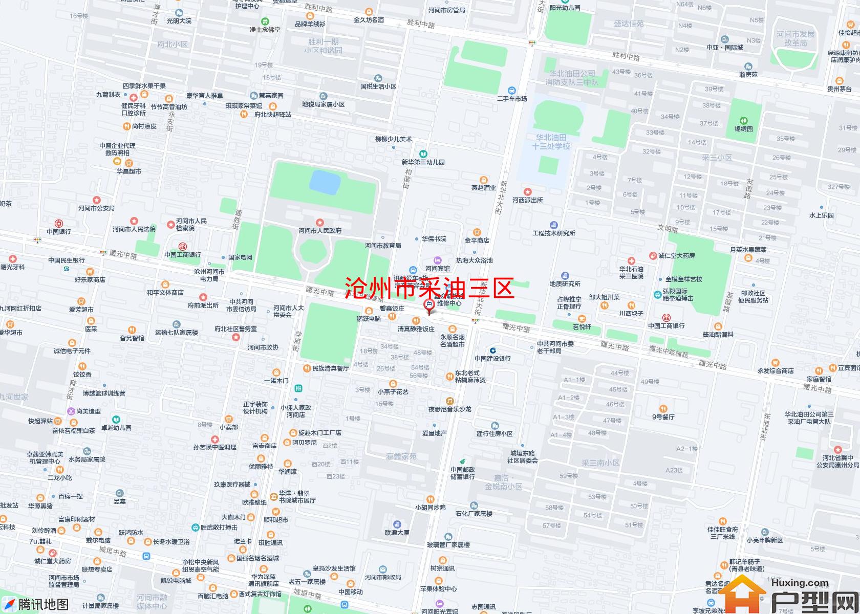 采油三区小区 - 户型网