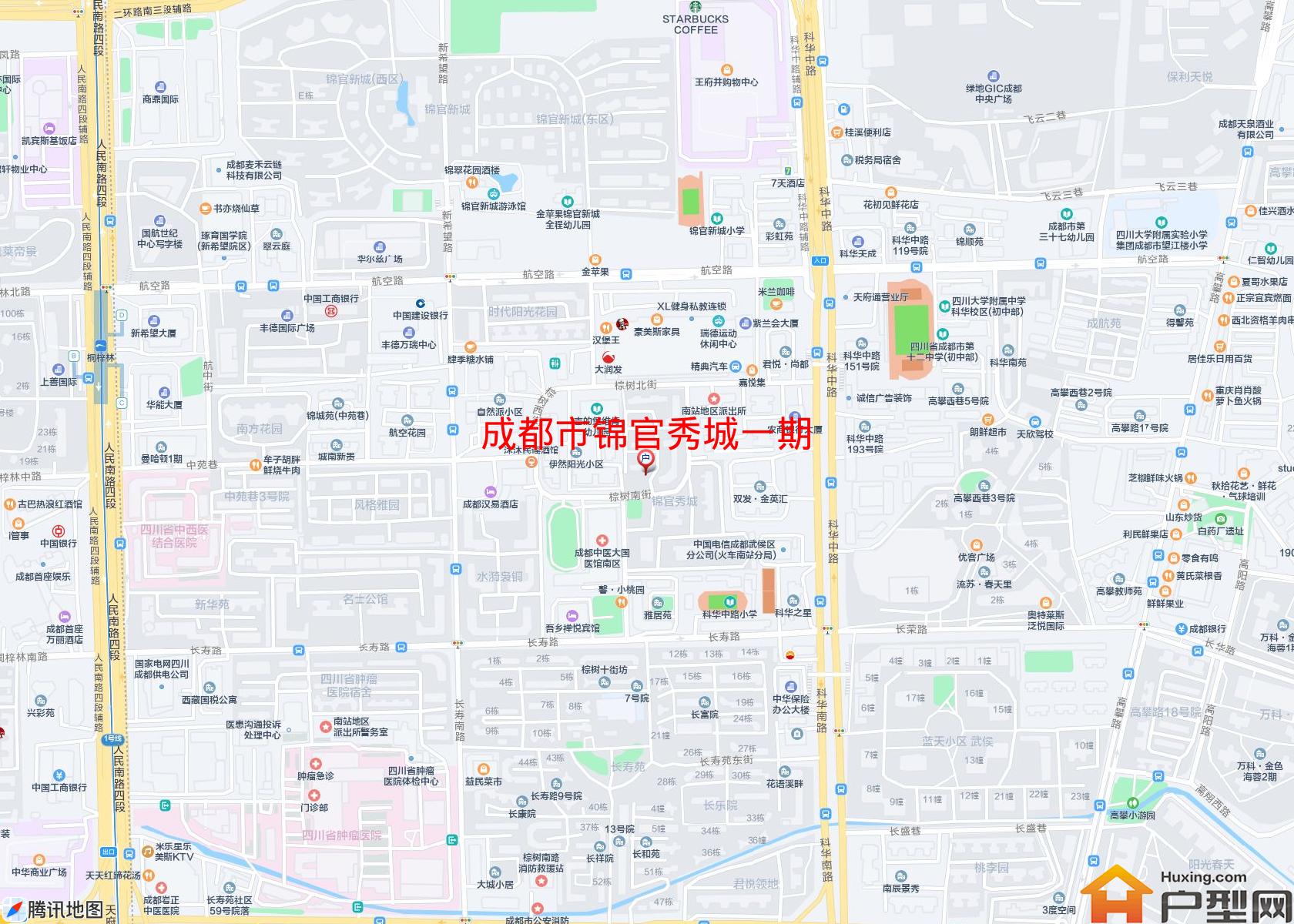 锦官秀城一期小区 - 户型网
