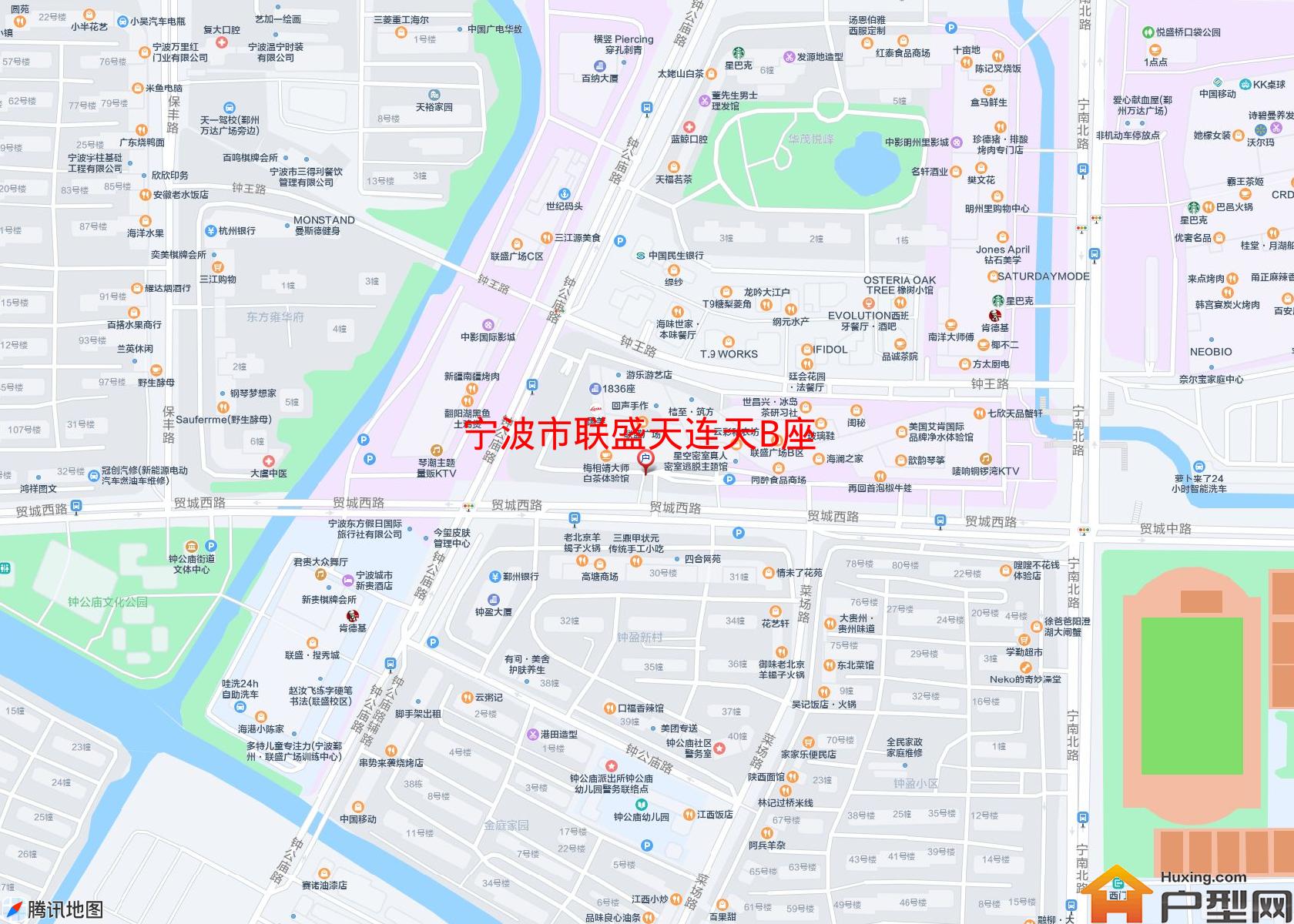 联盛天连天B座小区 - 户型网