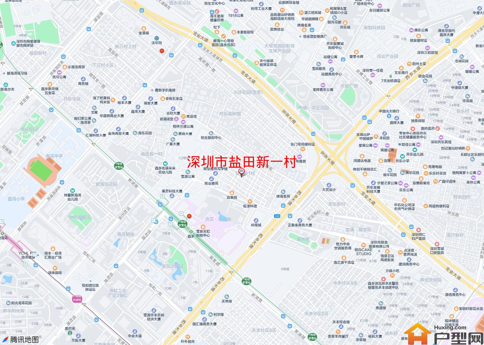 盐田新一村小区 - 户型网