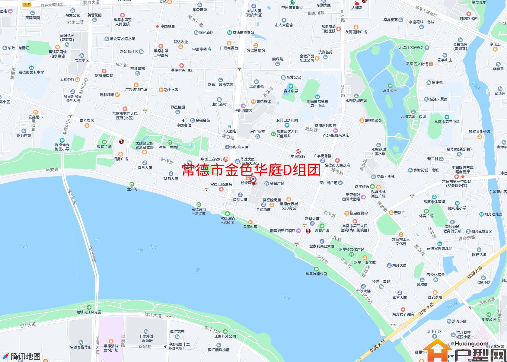 金色华庭D组团小区 - 户型网